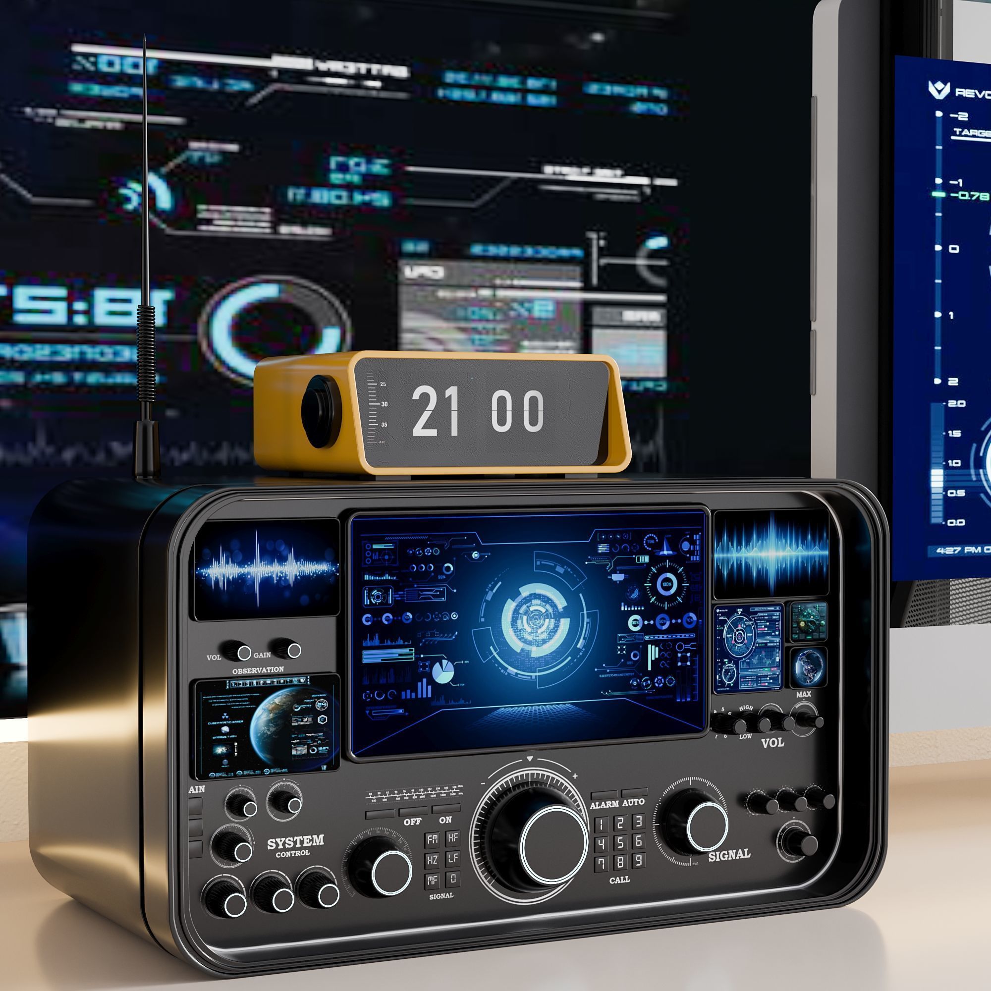 OFFICE FURNITURE NO29 A 3D model_7