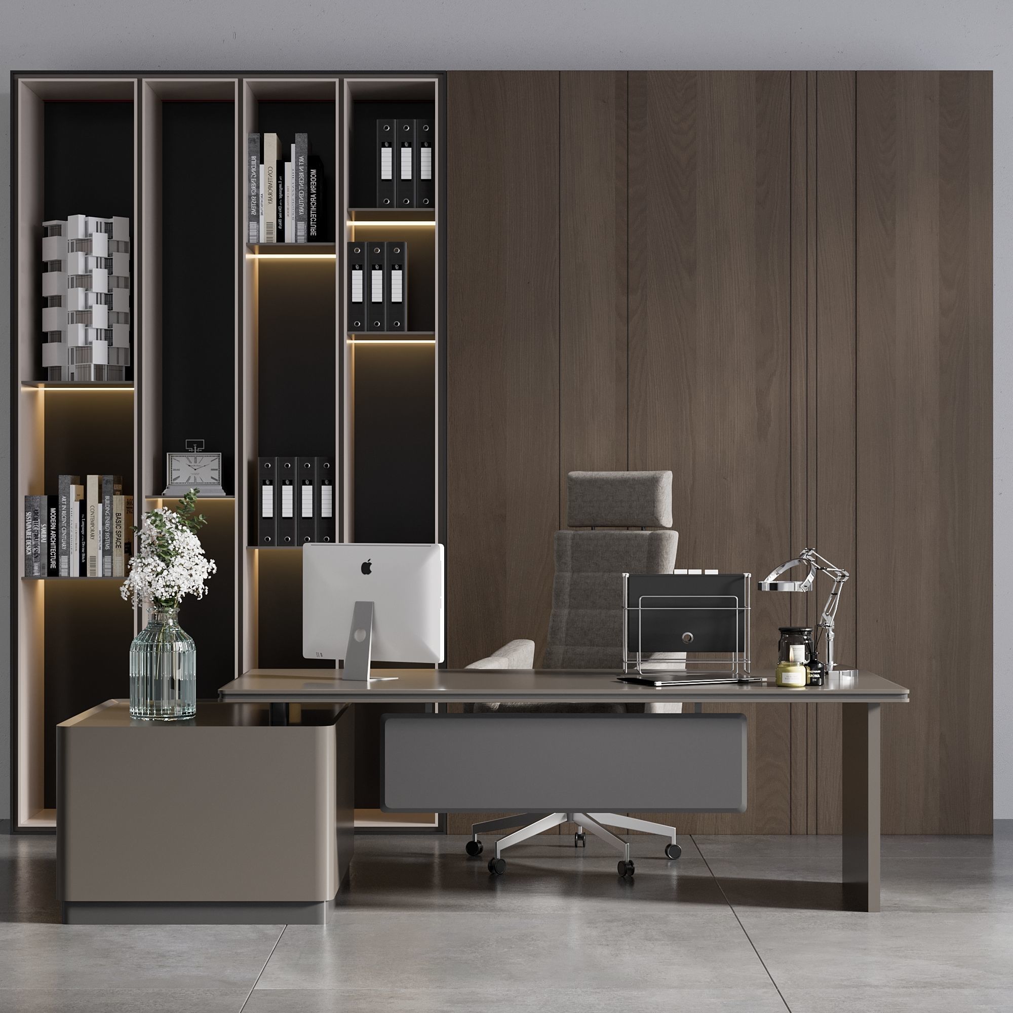 OFFICE FURNITURE NO26 A 3D model