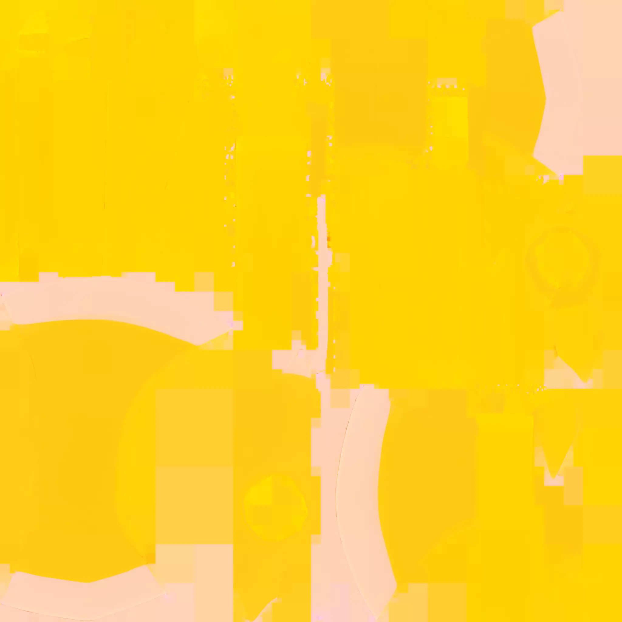 a stylized double-headed battle axe 3D model_24