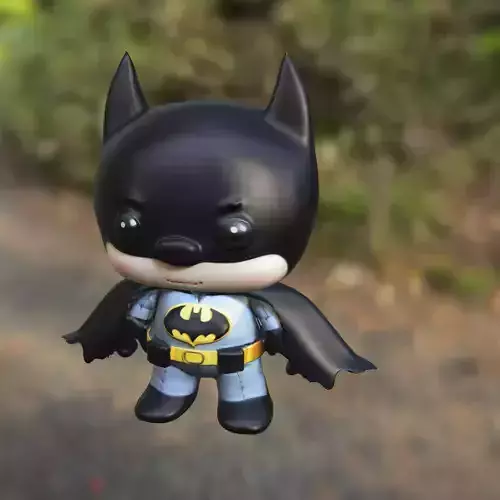 Mini Batman Chibi Superhero