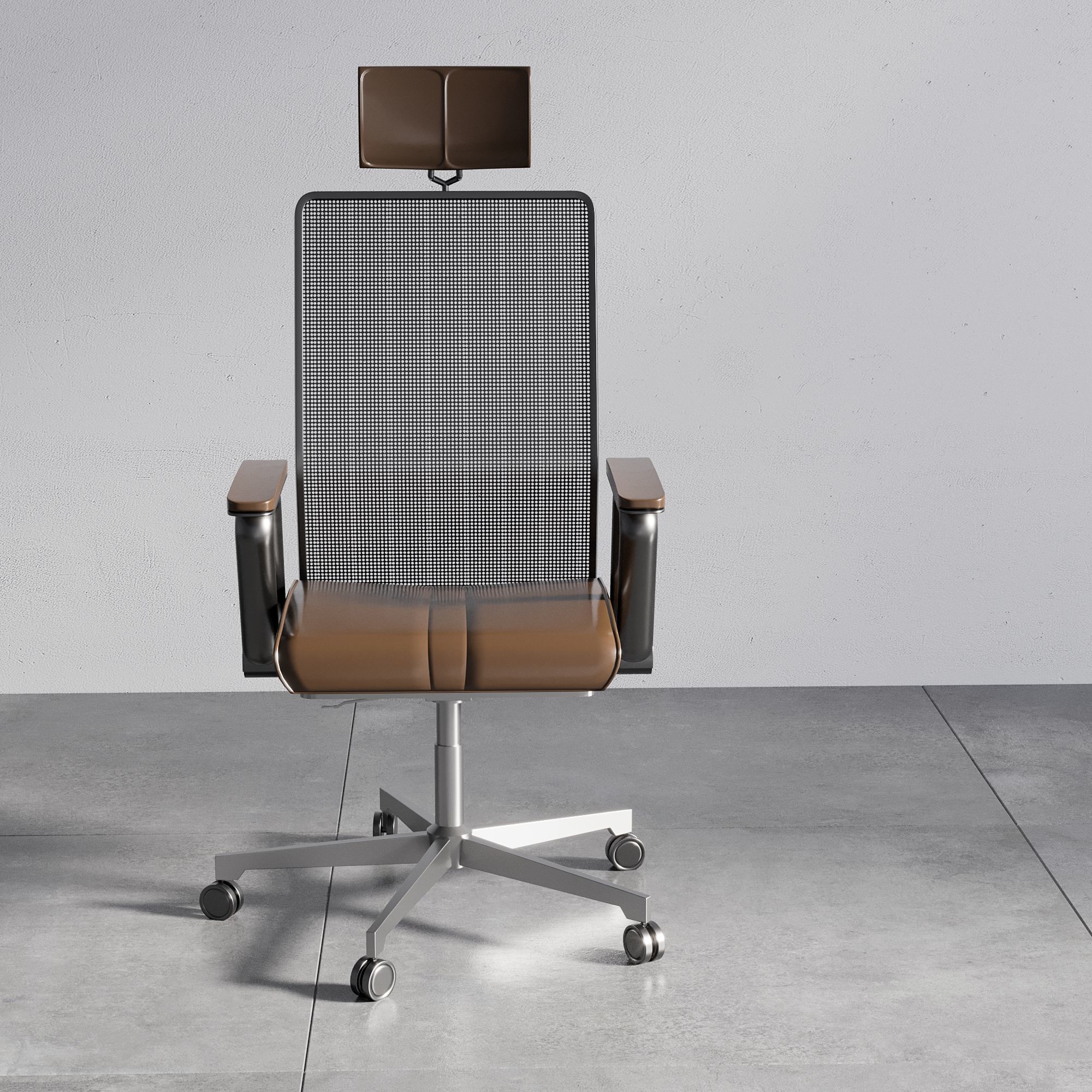 OFFICE FURNITURE NO21 A 3D model_6