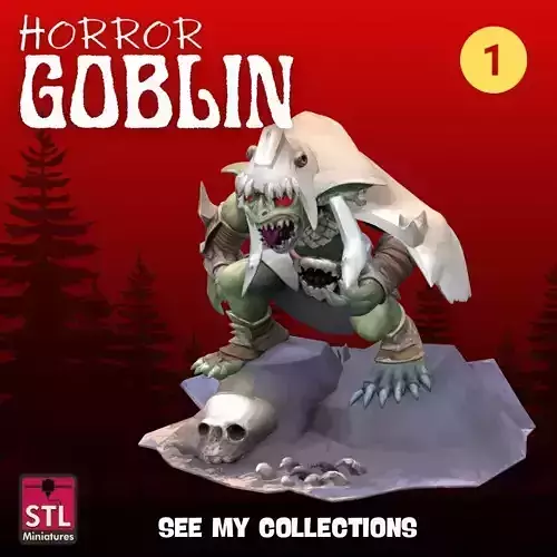 Goblin Howler STL File Horror Attack