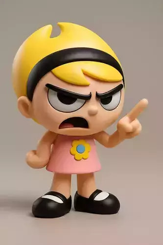 Mandy 3d Model 3D print model