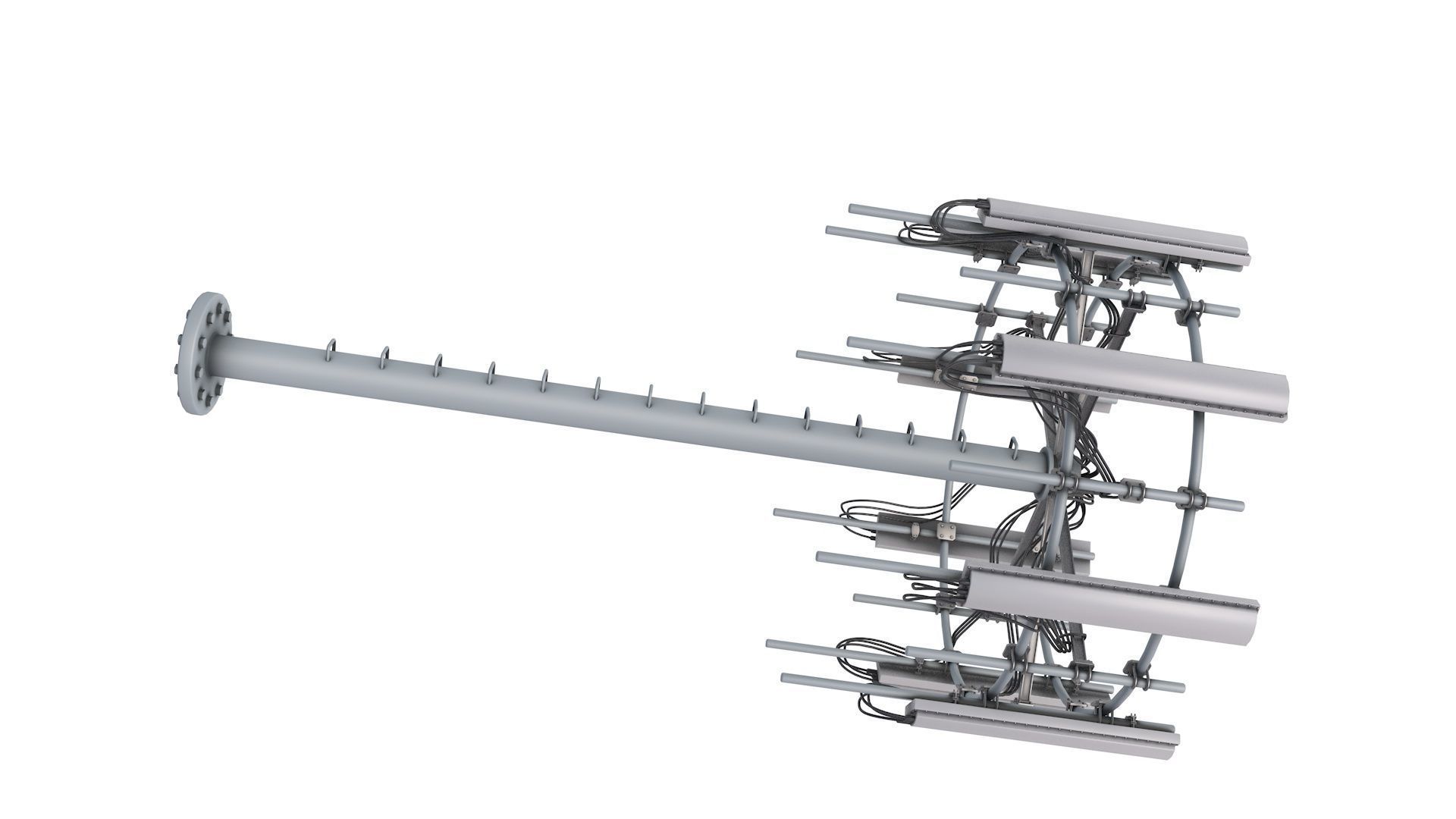 Cell Phone Tower 3D model_3