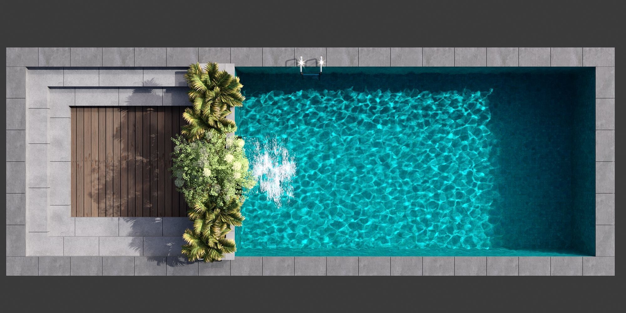 SWIMMING POOL NO99 A 3D model_4