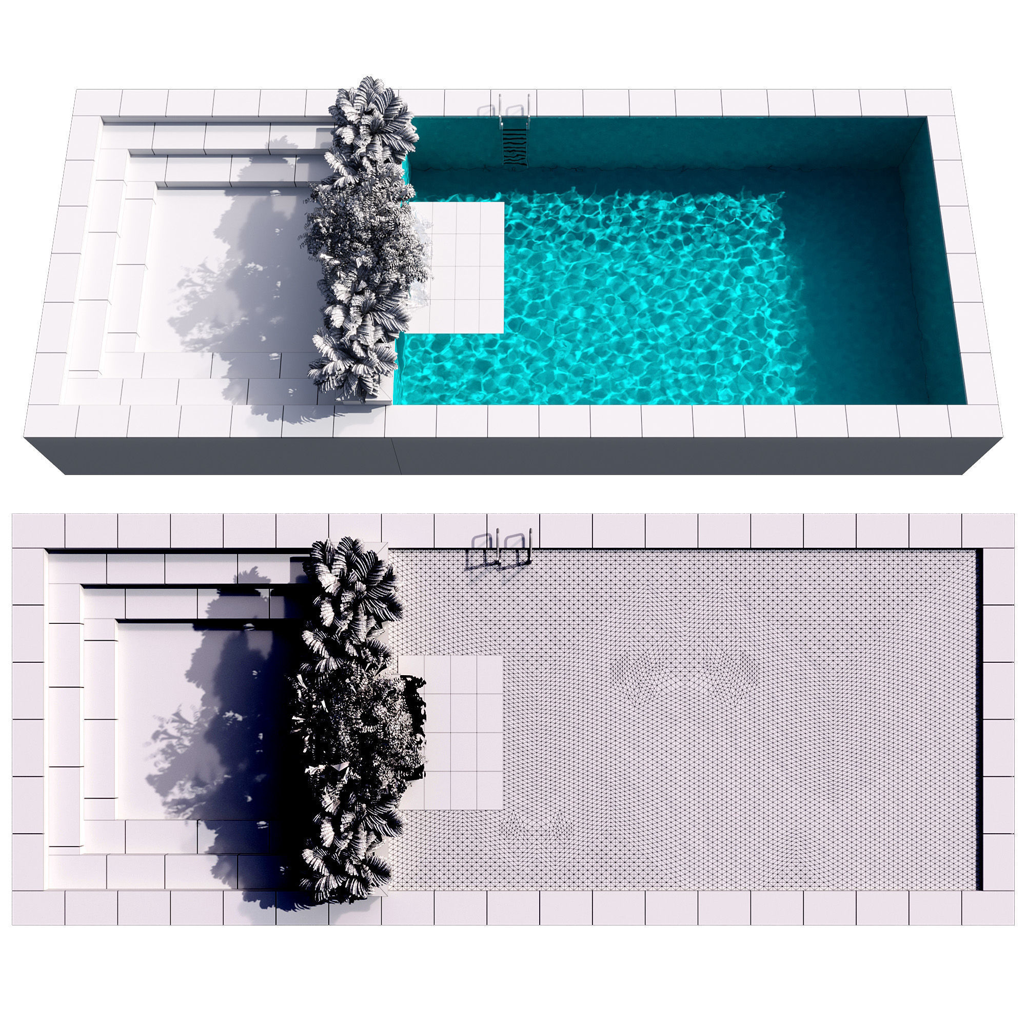 SWIMMING POOL NO99 A 3D model_9