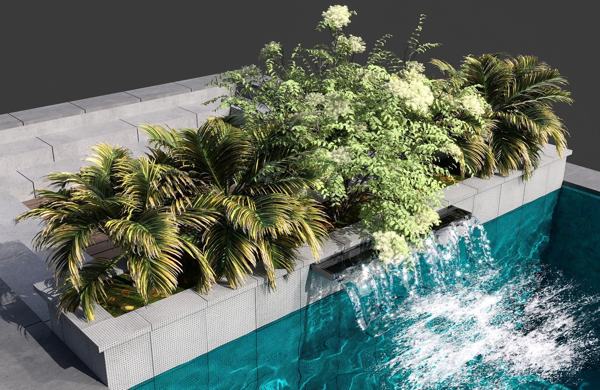 SWIMMING POOL NO99 A 3D model_3