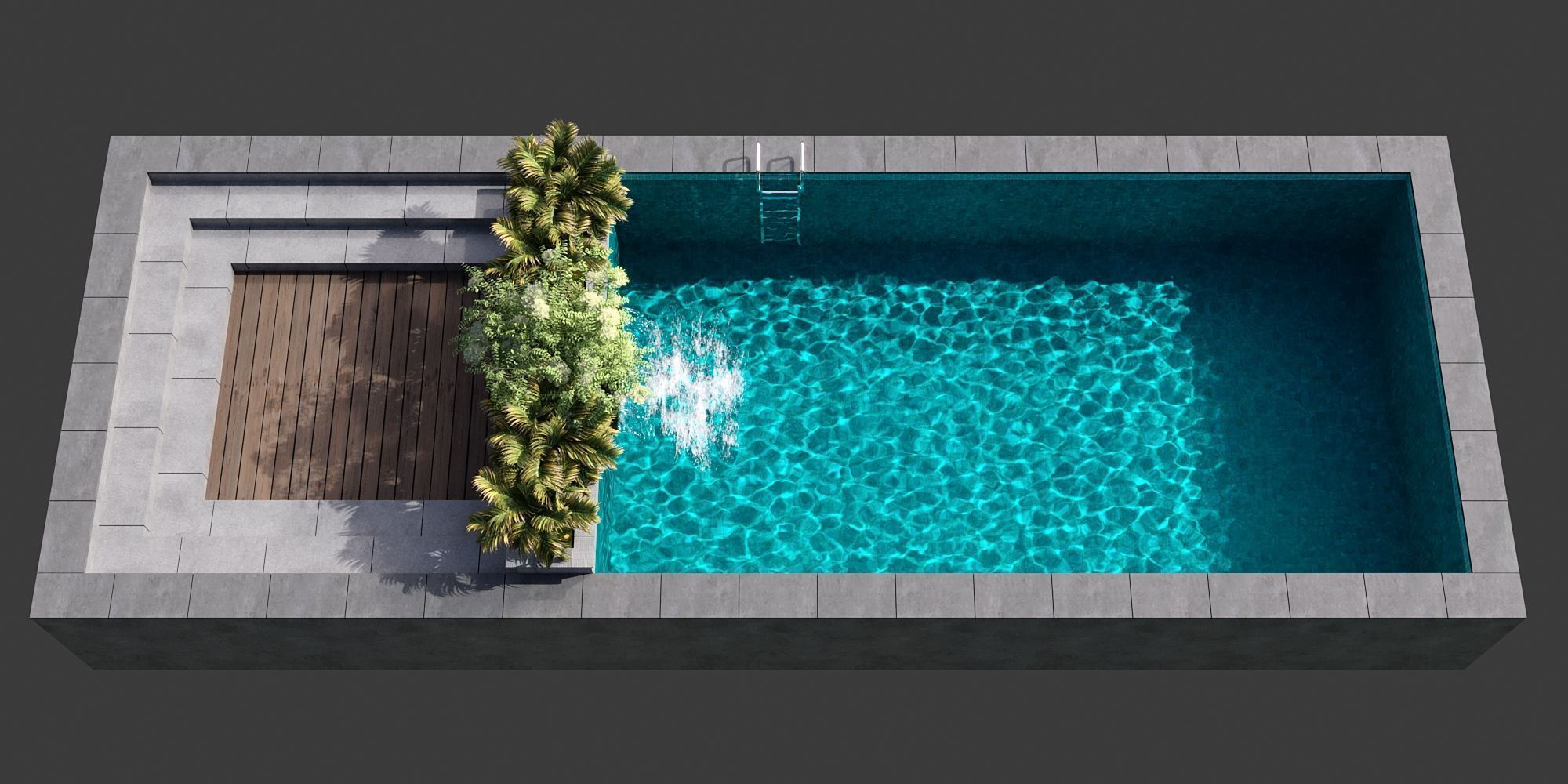 SWIMMING POOL NO99 A 3D model_12