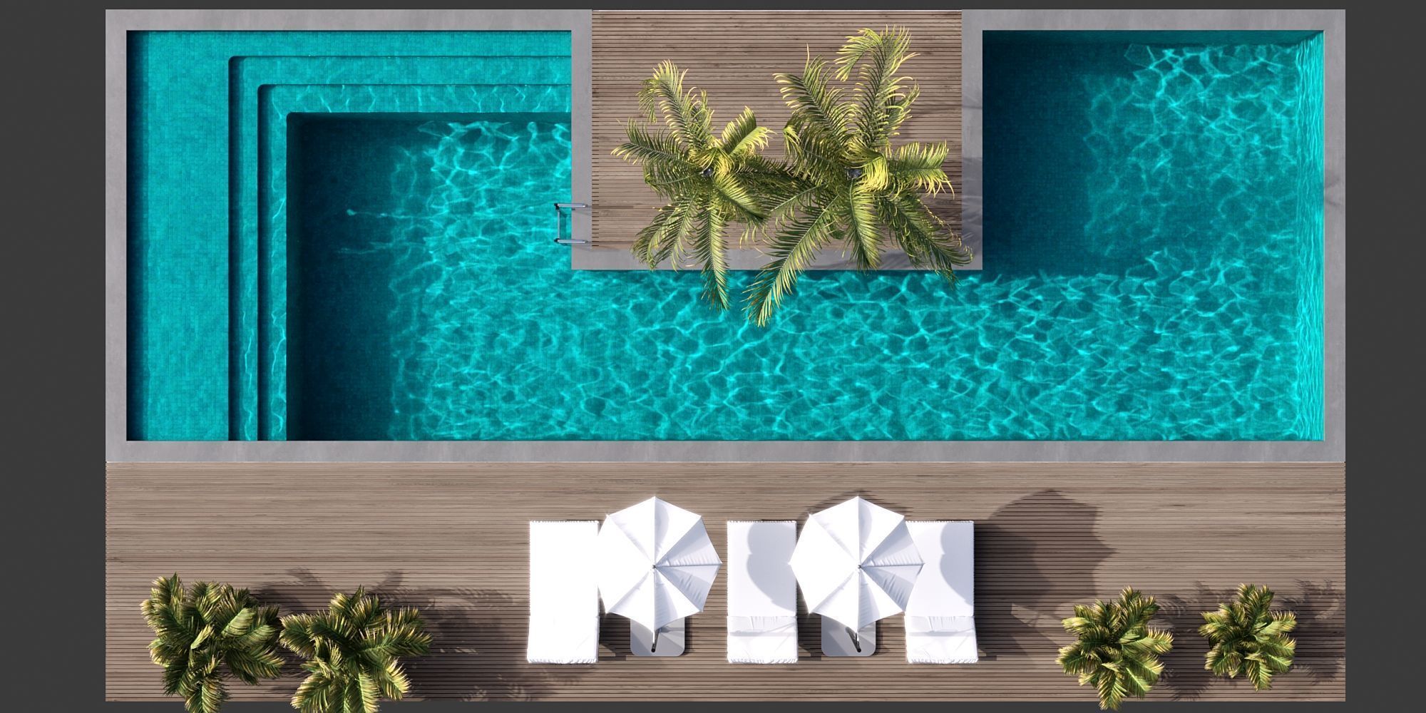 SWIMMING POOL NO98 A 3D model_6