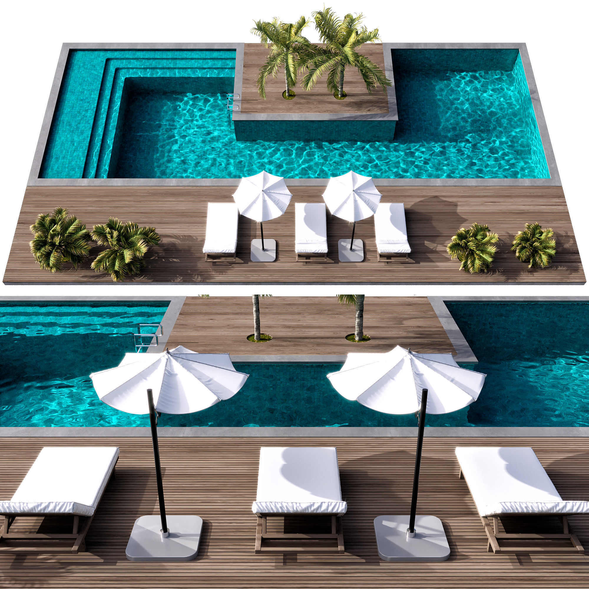 SWIMMING POOL NO98 A 3D model_8