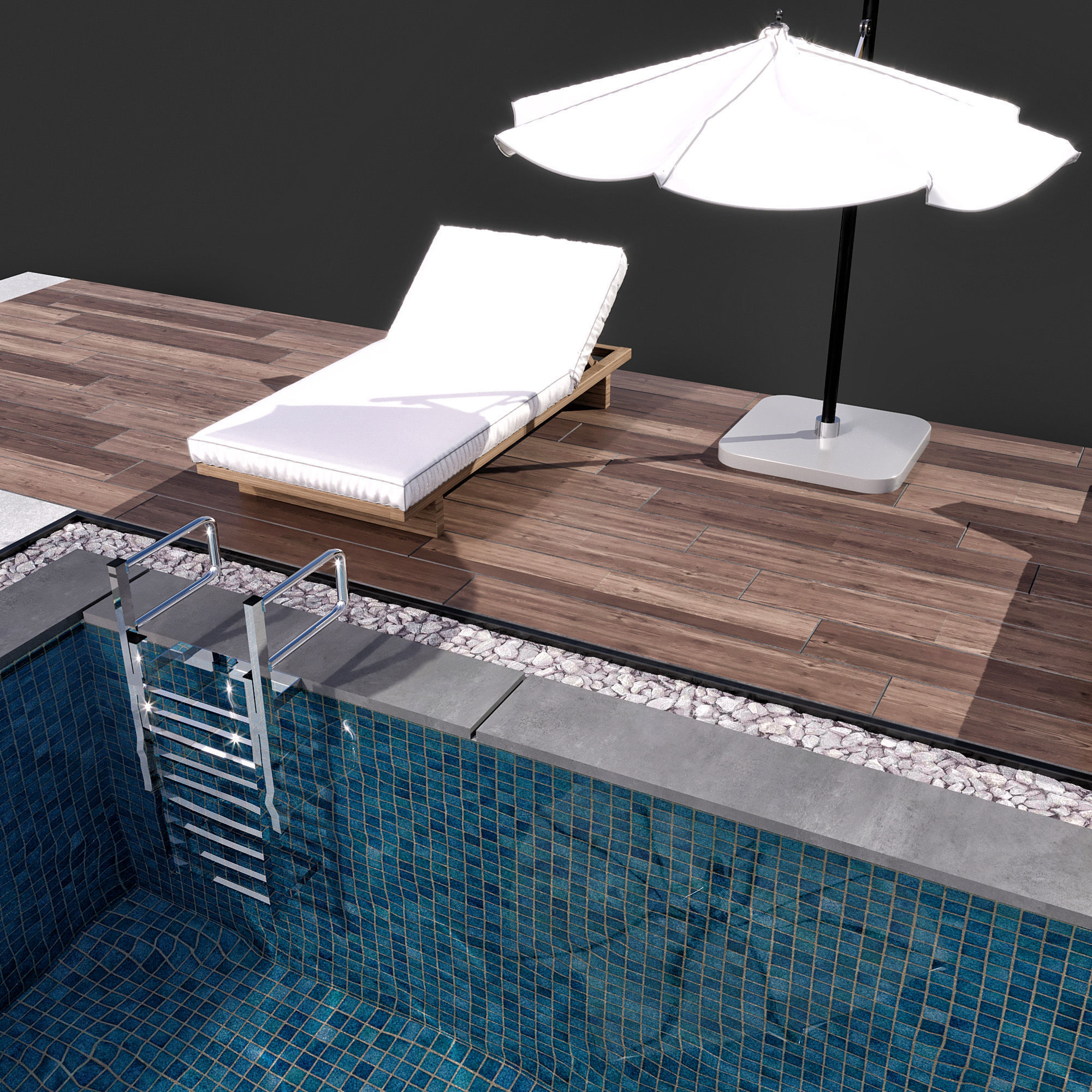 SWIMMING POOL NO91 A 3D model_6