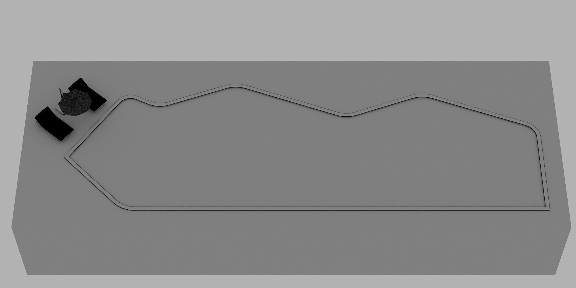 SWIMMING POOL NO105 A 3D model_10