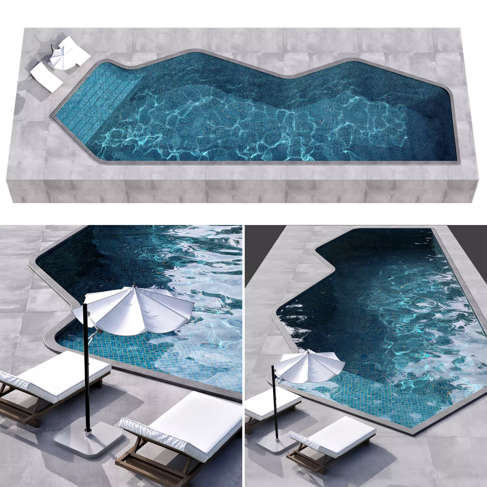 SWIMMING POOL NO105 A 3D model_0