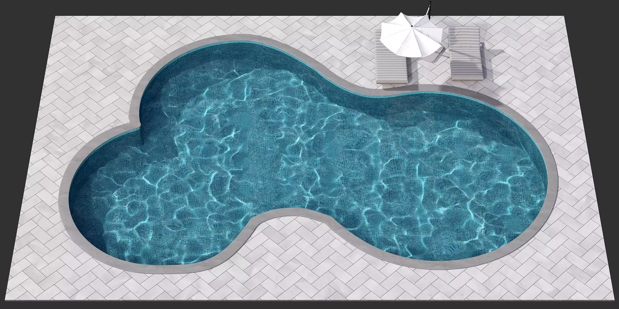 SWIMMING POOL NO104 A 3D model_0