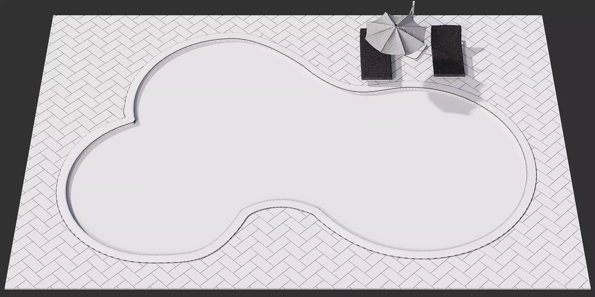 SWIMMING POOL NO104 A 3D model_14