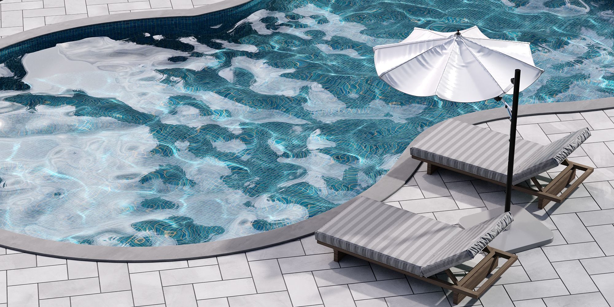 SWIMMING POOL NO104 A 3D model_1