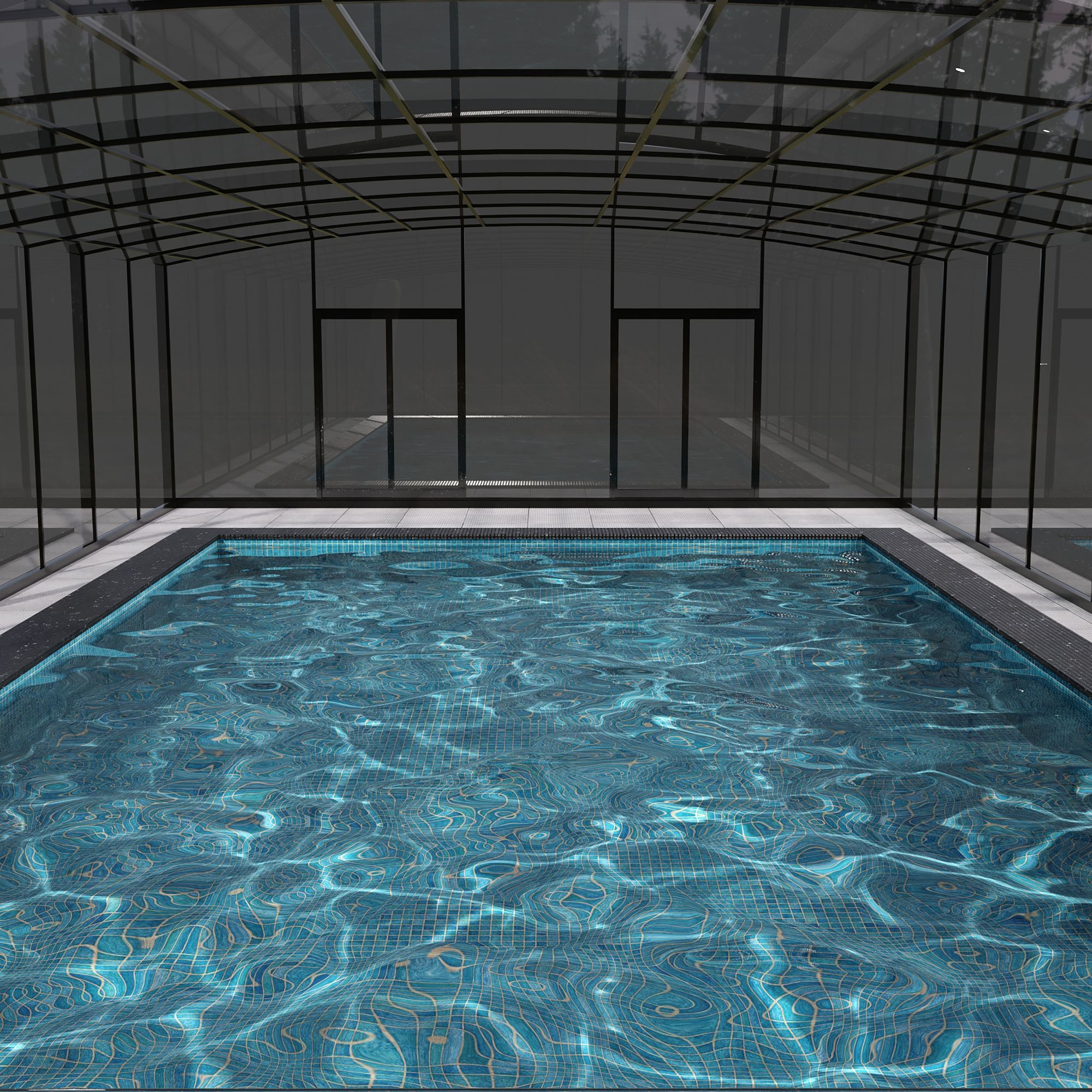 SWIMMING POOL NO102 A 3D model_4