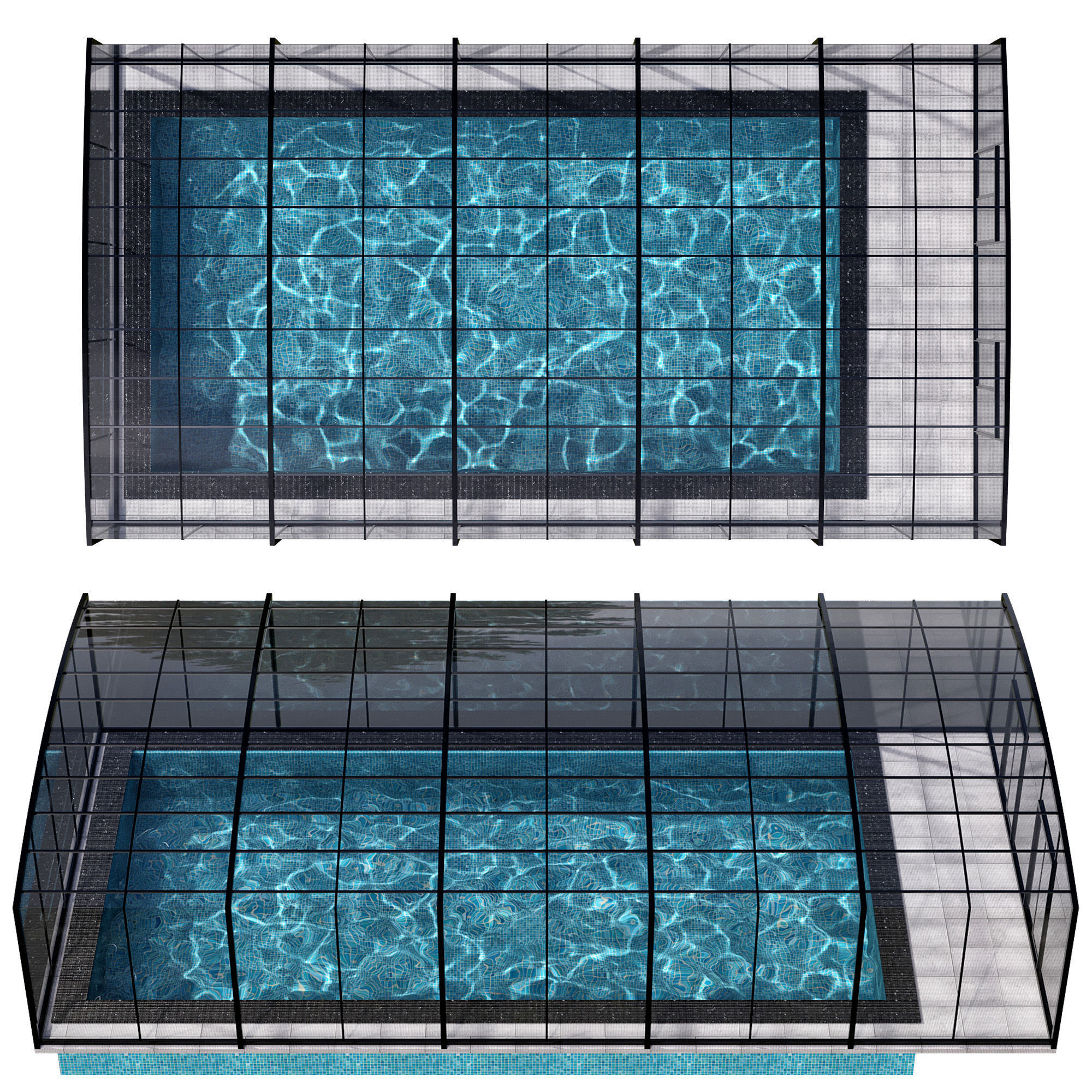 SWIMMING POOL NO102 A 3D model_5