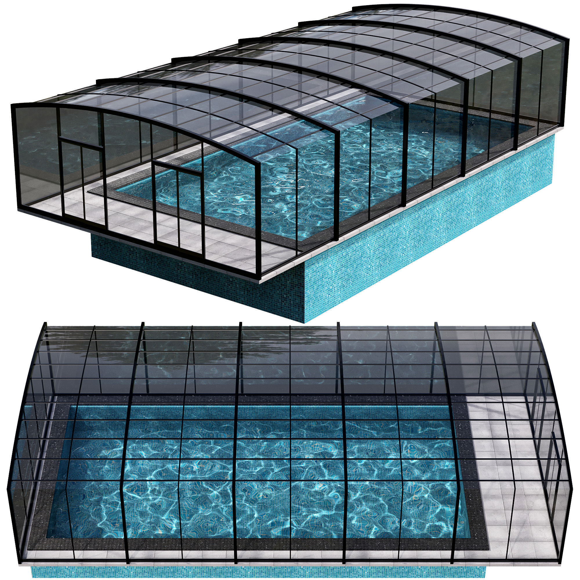 SWIMMING POOL NO102 A 3D model_2