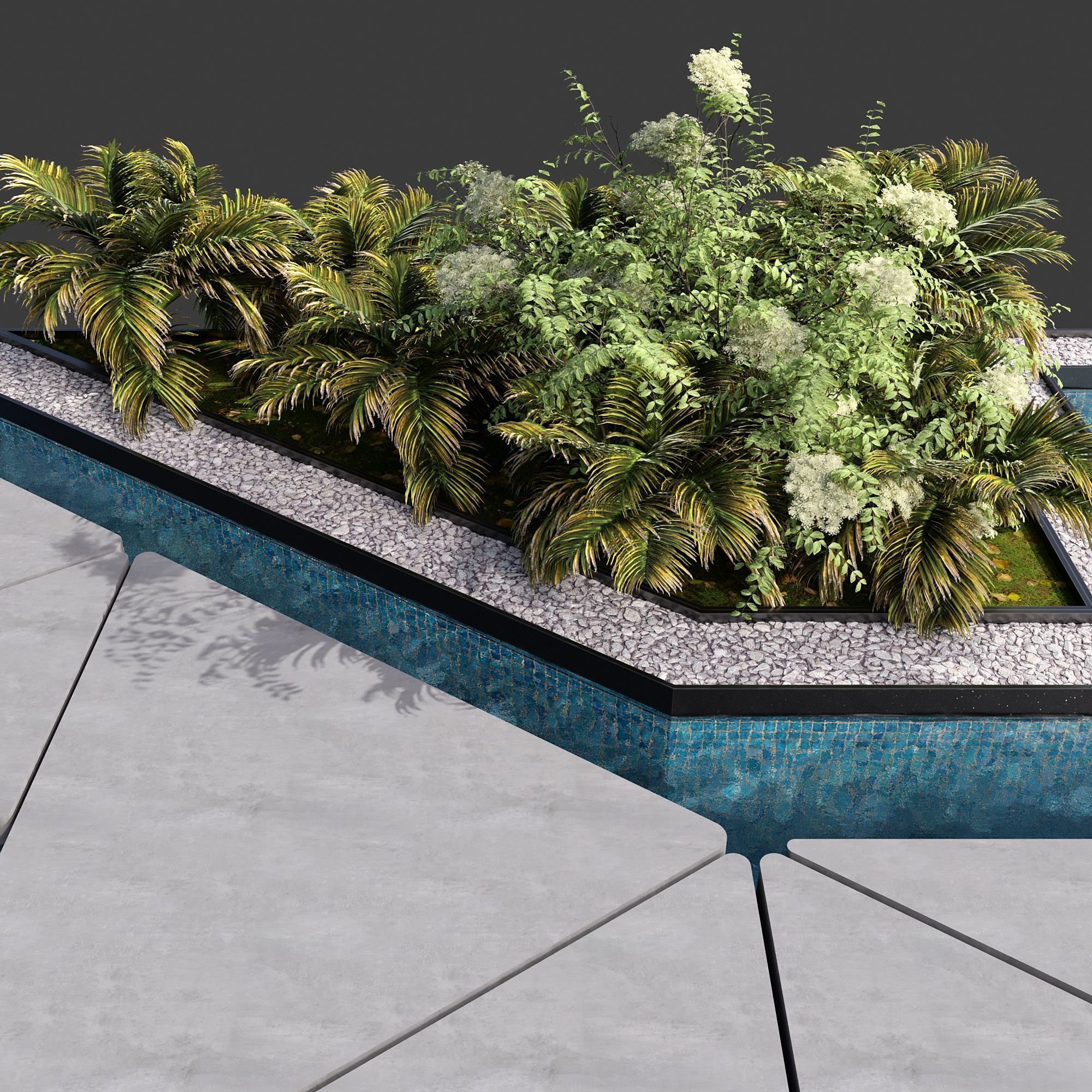 SWIMMING POOL NO100 A 3D model_4