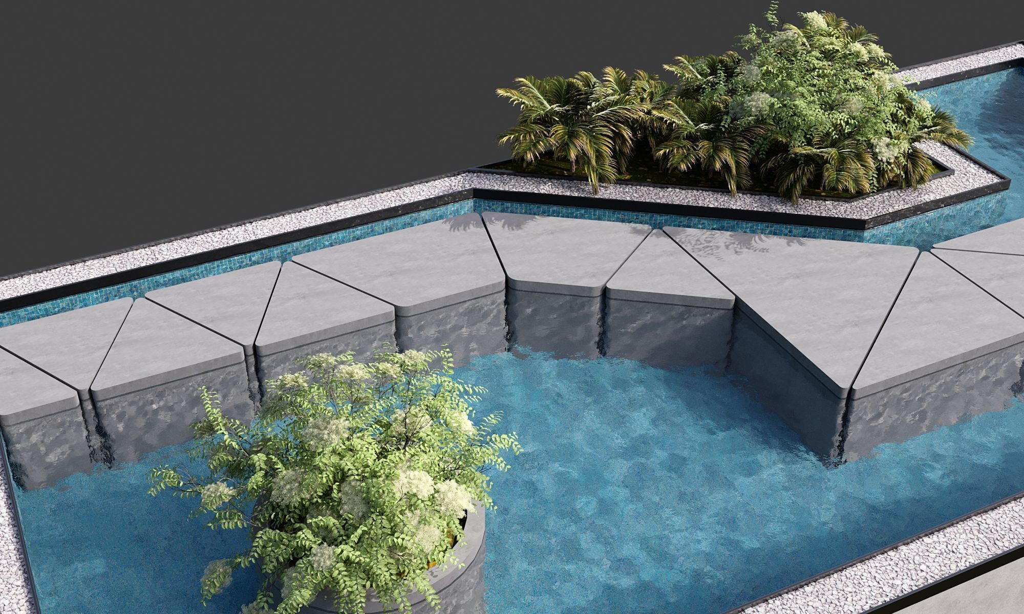SWIMMING POOL NO100 A 3D model_2