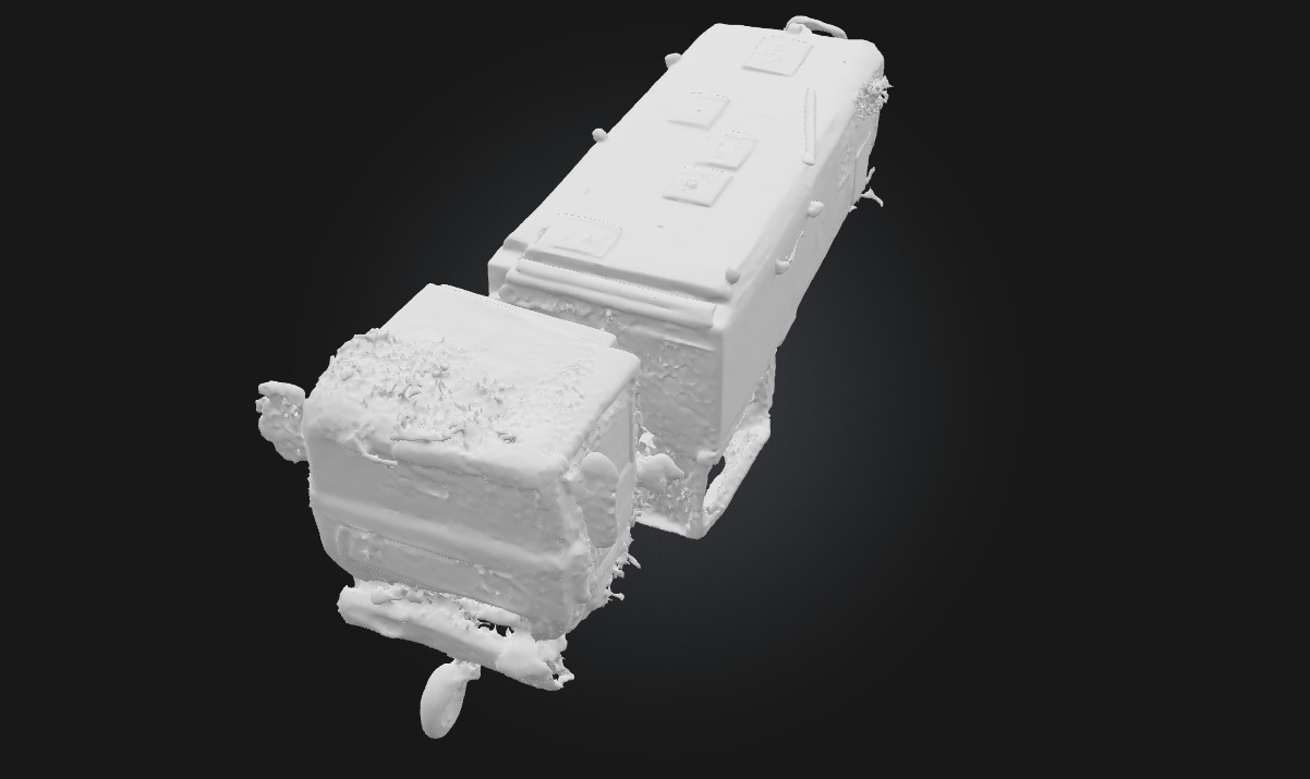 Rusty Relic Timeworn Industrial Artifact 3D model_4