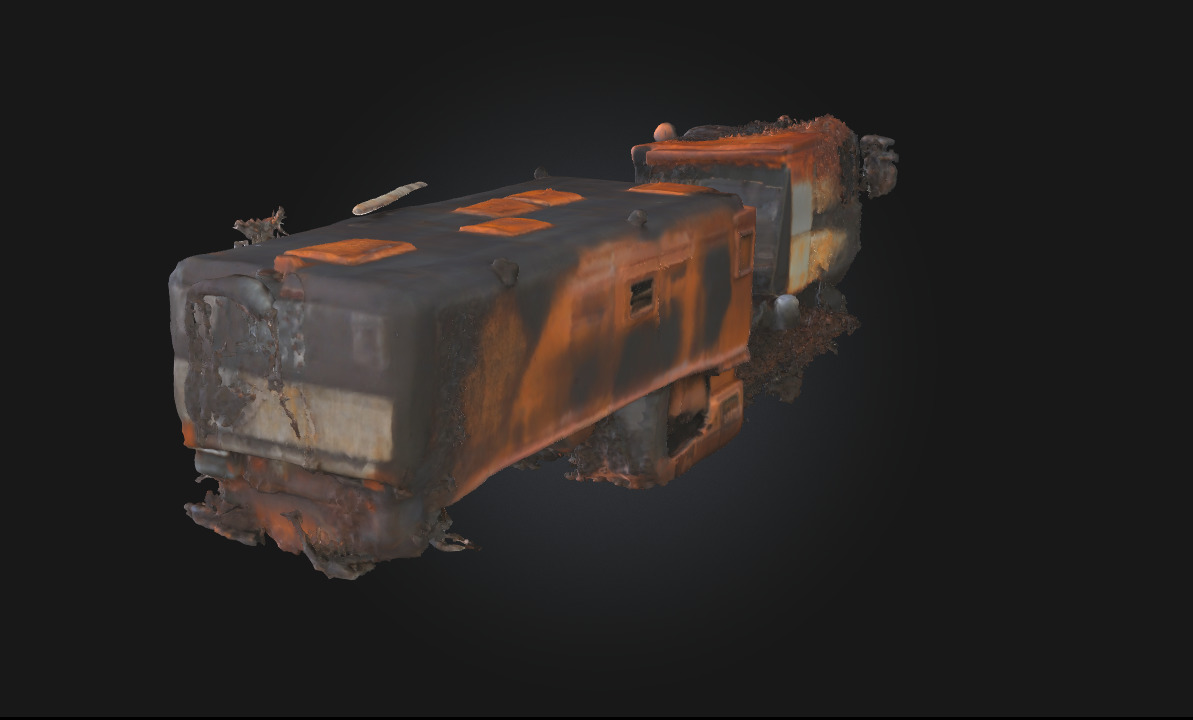 Rusty Relic Timeworn Industrial Artifact 3D model_2