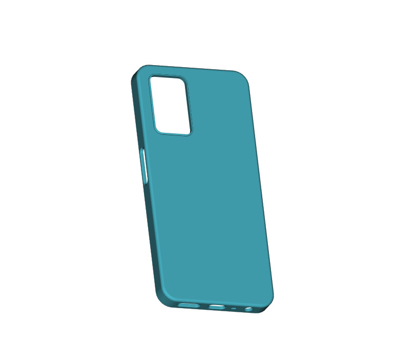 Oppo A76  Case 3D print model_2