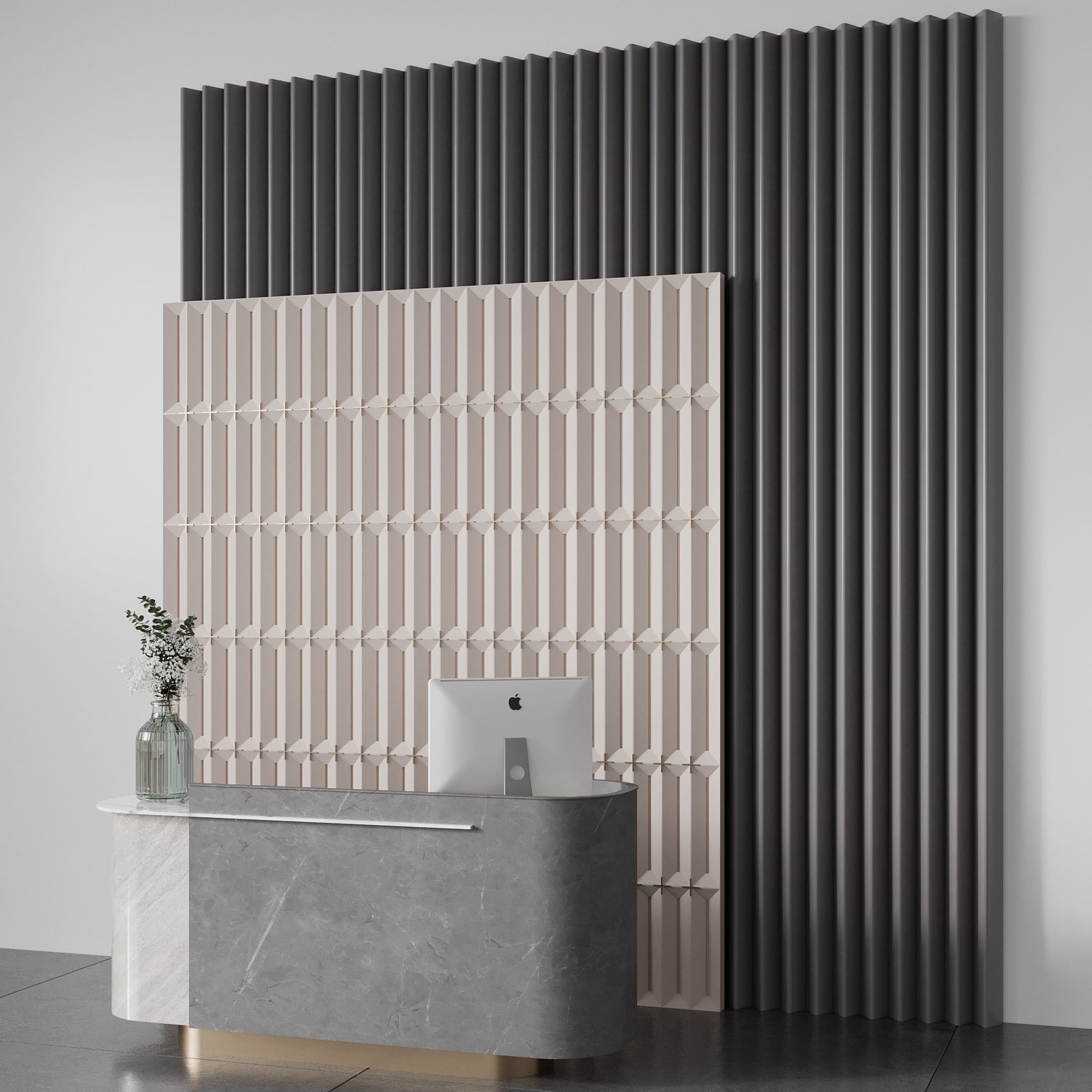 RECEPTION DESK NO35 A 3D model_1