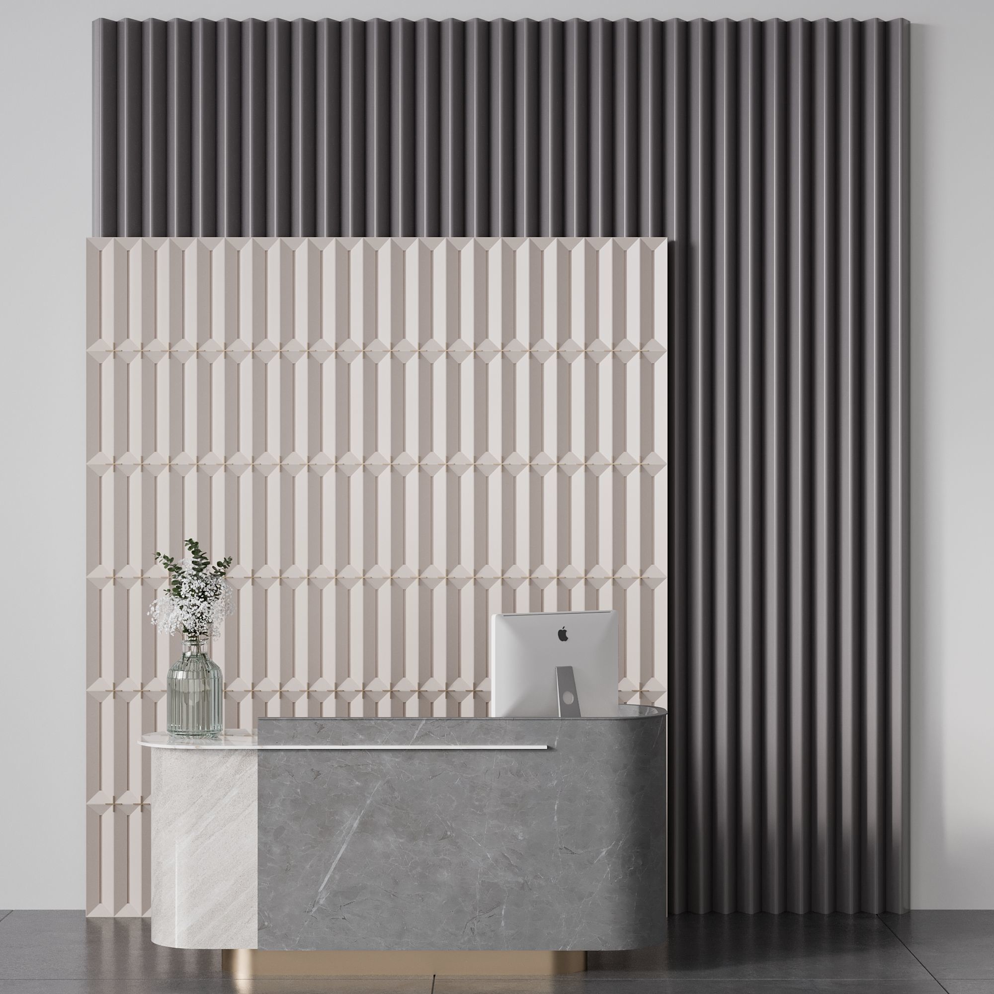 RECEPTION DESK NO35 A 3D model_8