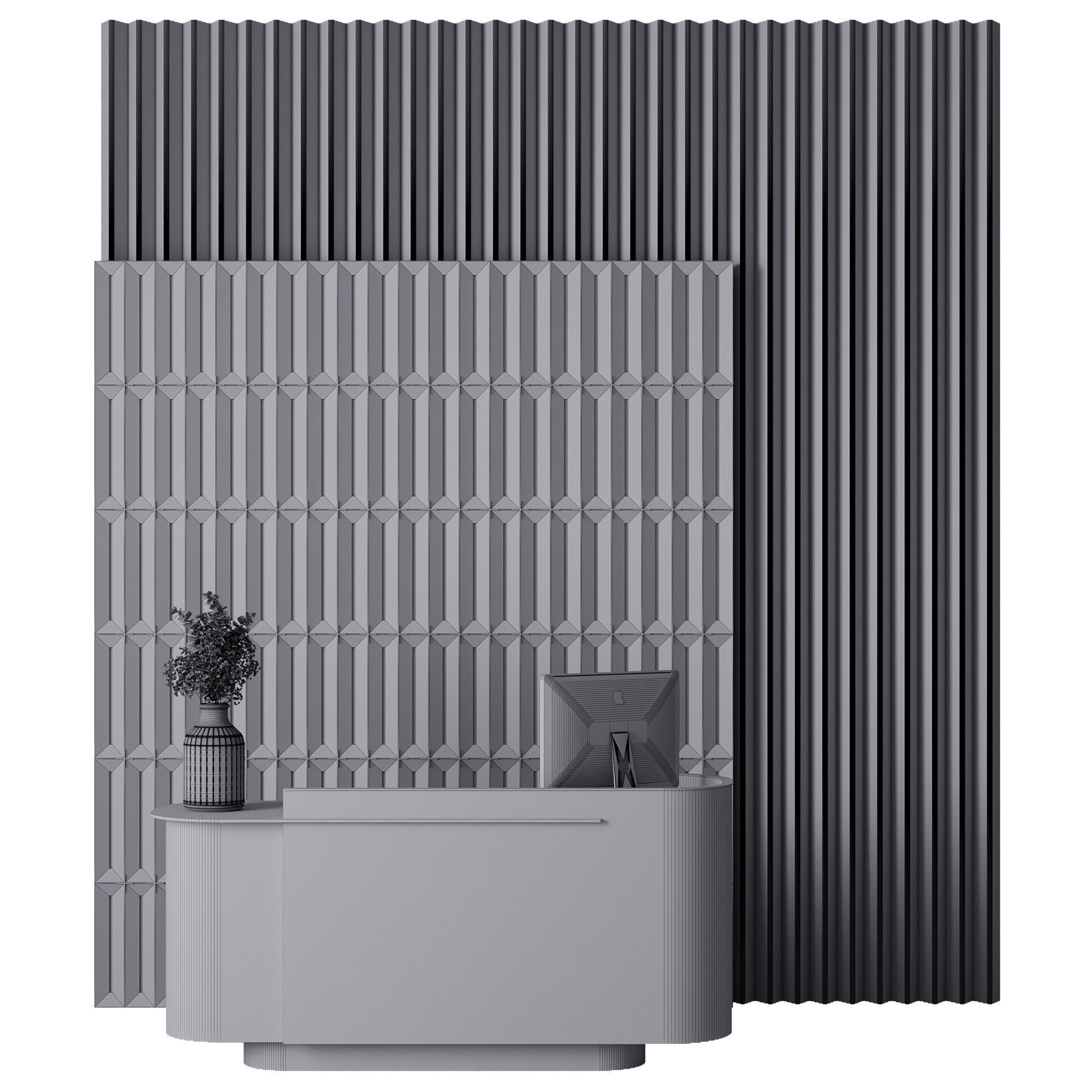 RECEPTION DESK NO35 A 3D model_6