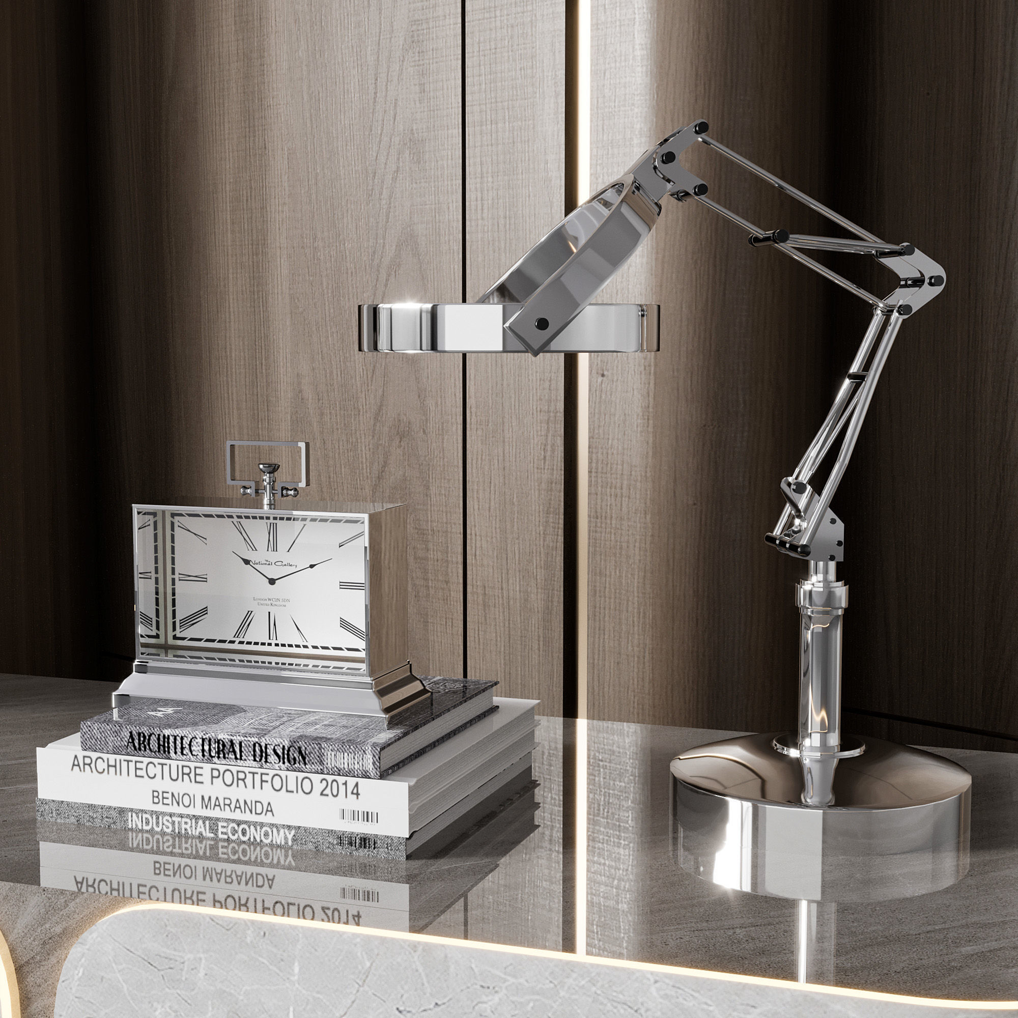 RECEPTION DESK NO33 A 3D model_9