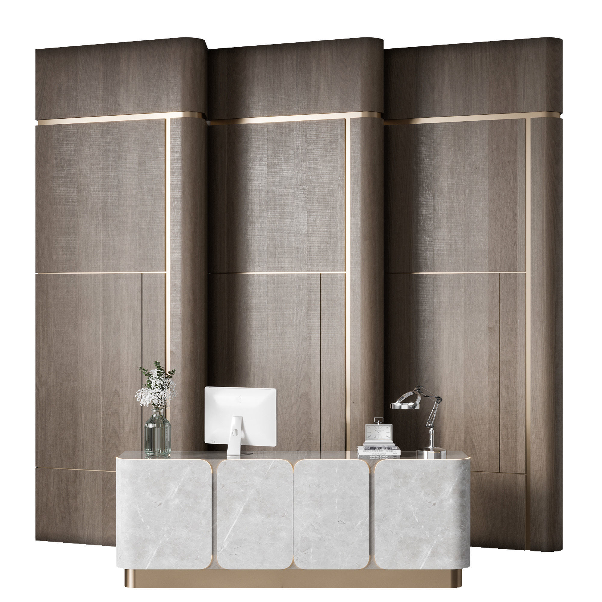 RECEPTION DESK NO33 A 3D model_1