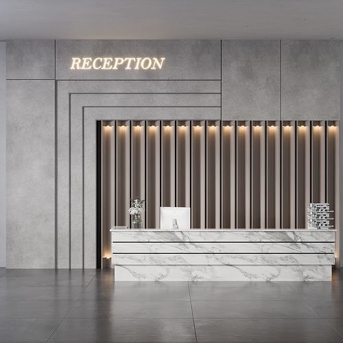 RECEPTION DESK NO28 A 3D model