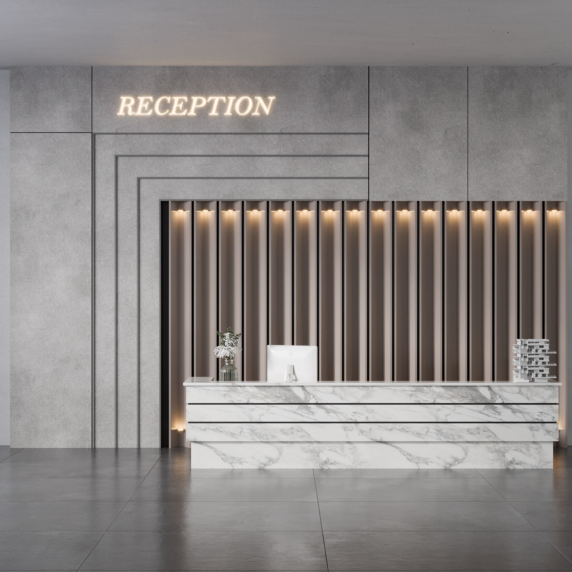 RECEPTION DESK NO28 A 3D model_0