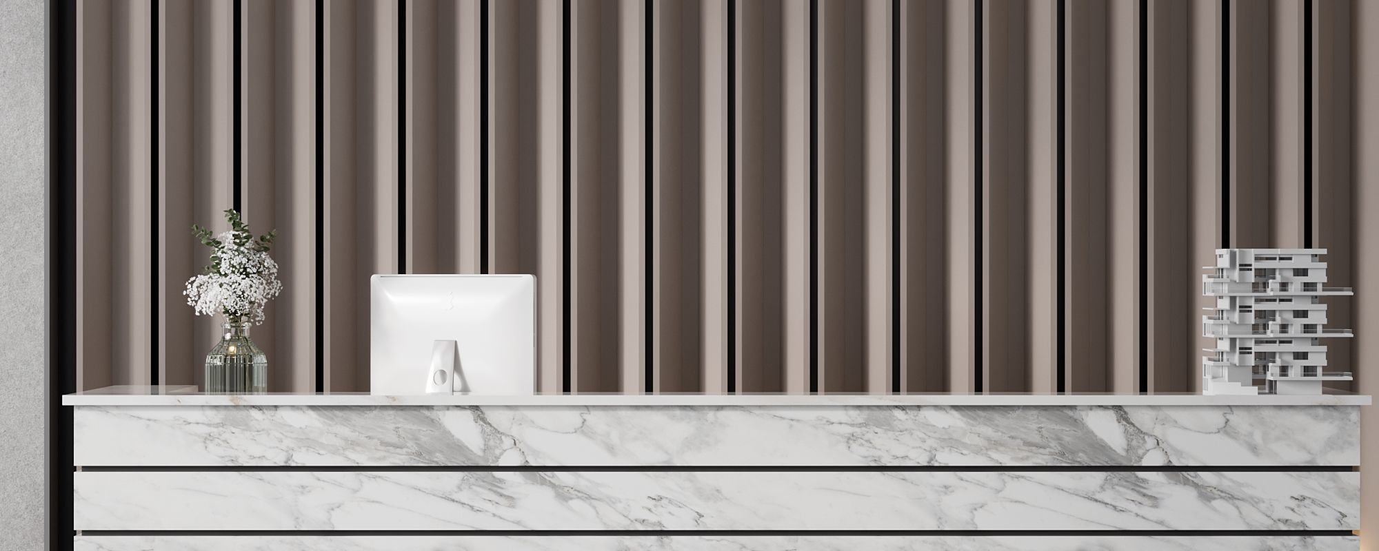 RECEPTION DESK NO28 A 3D model_4