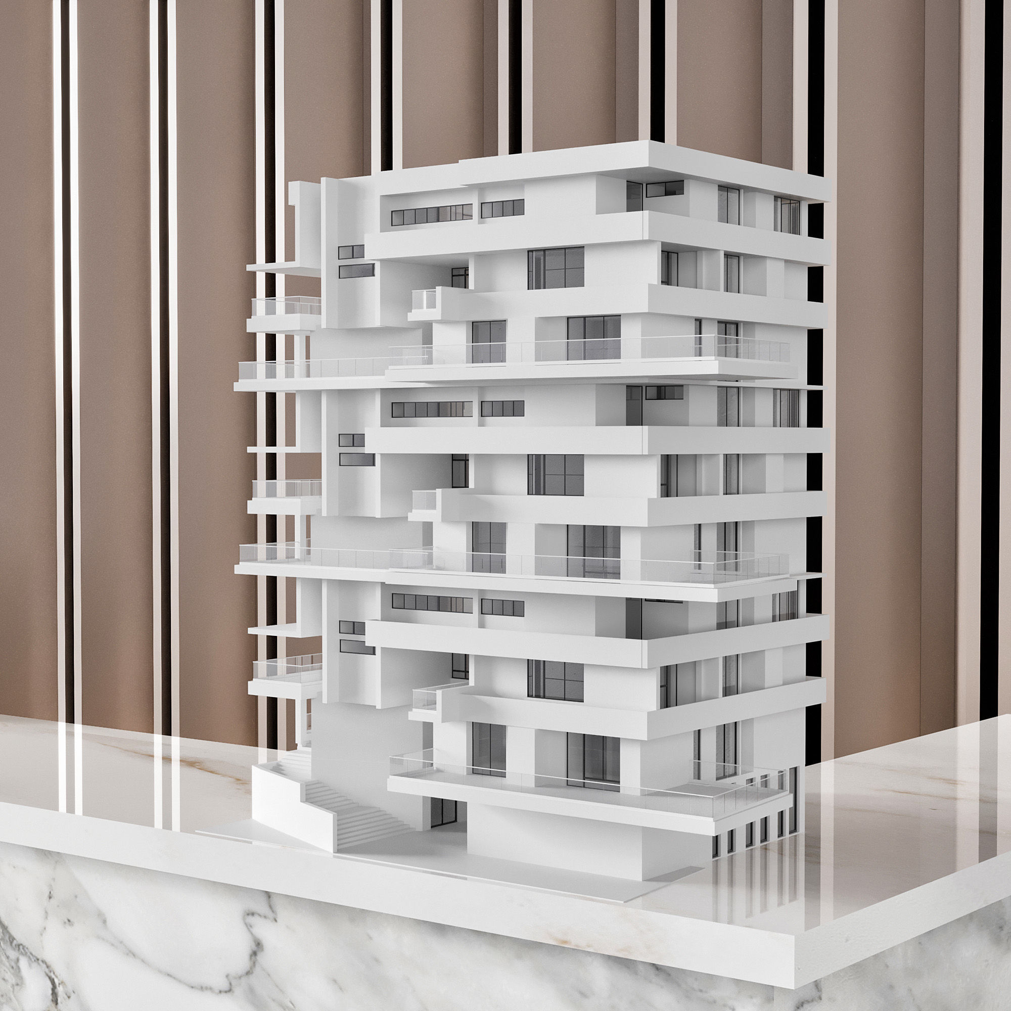 RECEPTION DESK NO28 A 3D model_12