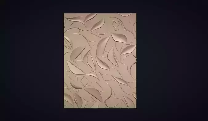 Modern Wall Art Panel 3D print model