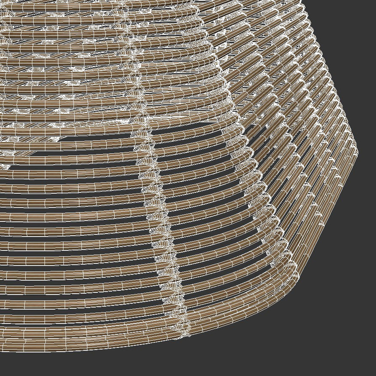 Summer Classics Harris Oval Dining Table 3D model_6