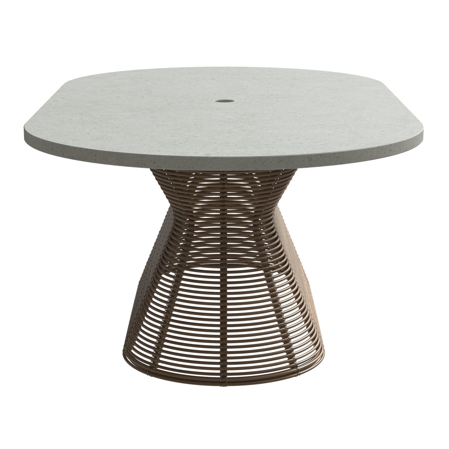 Summer Classics Harris Oval Dining Table 3D model_5