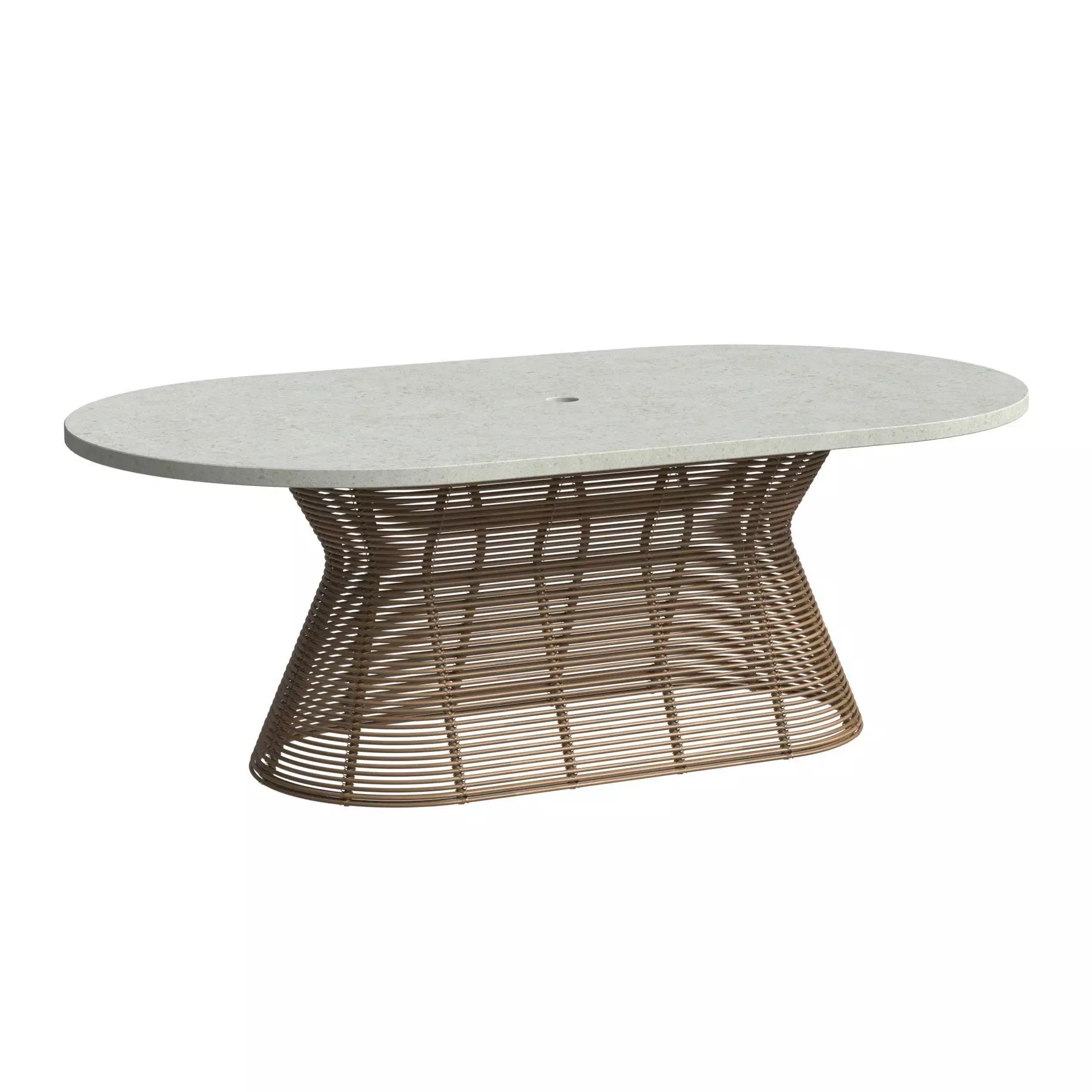 Summer Classics Harris Oval Dining Table 3D model_0