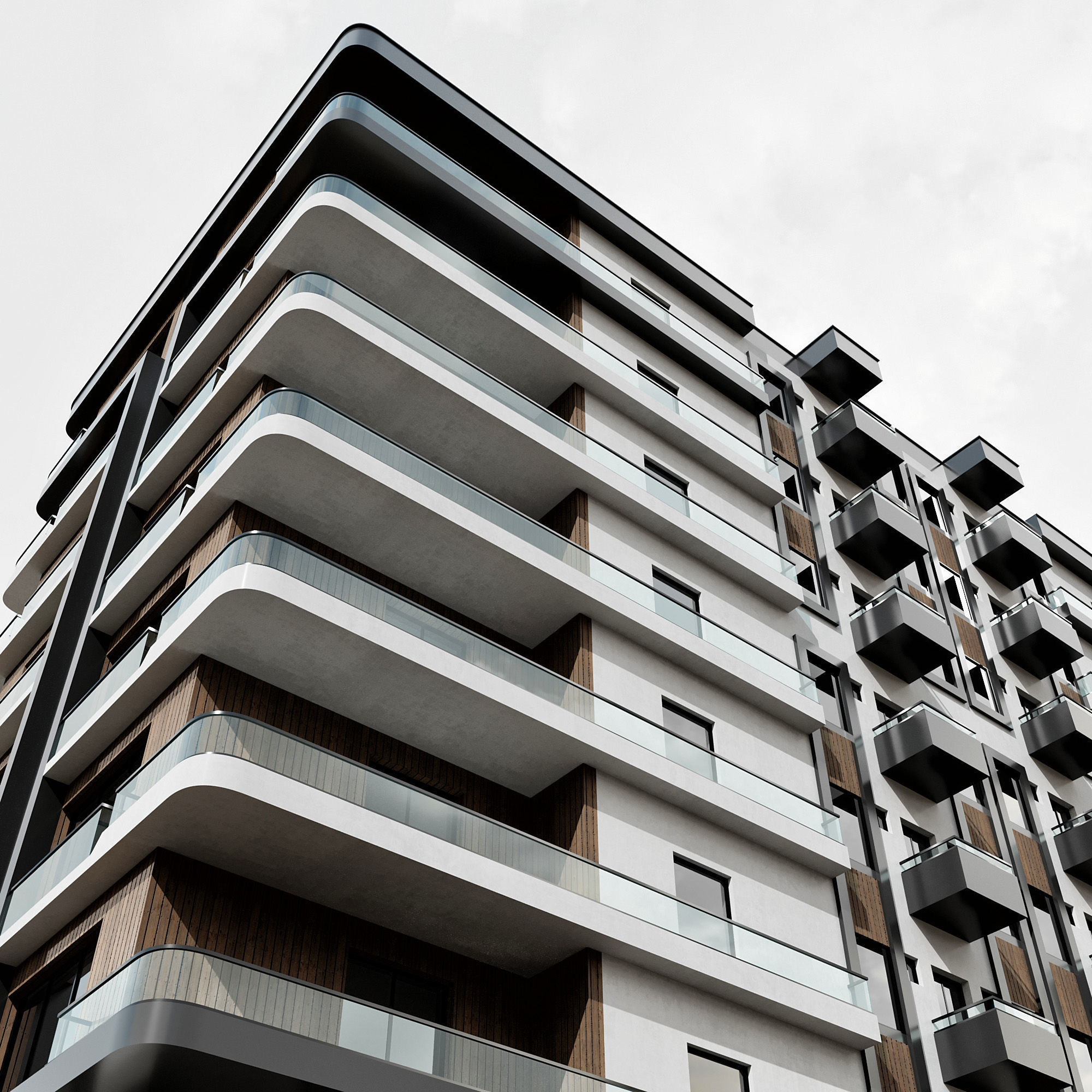 RESIDENTIAL BUILDING NO86 A 3D model_7