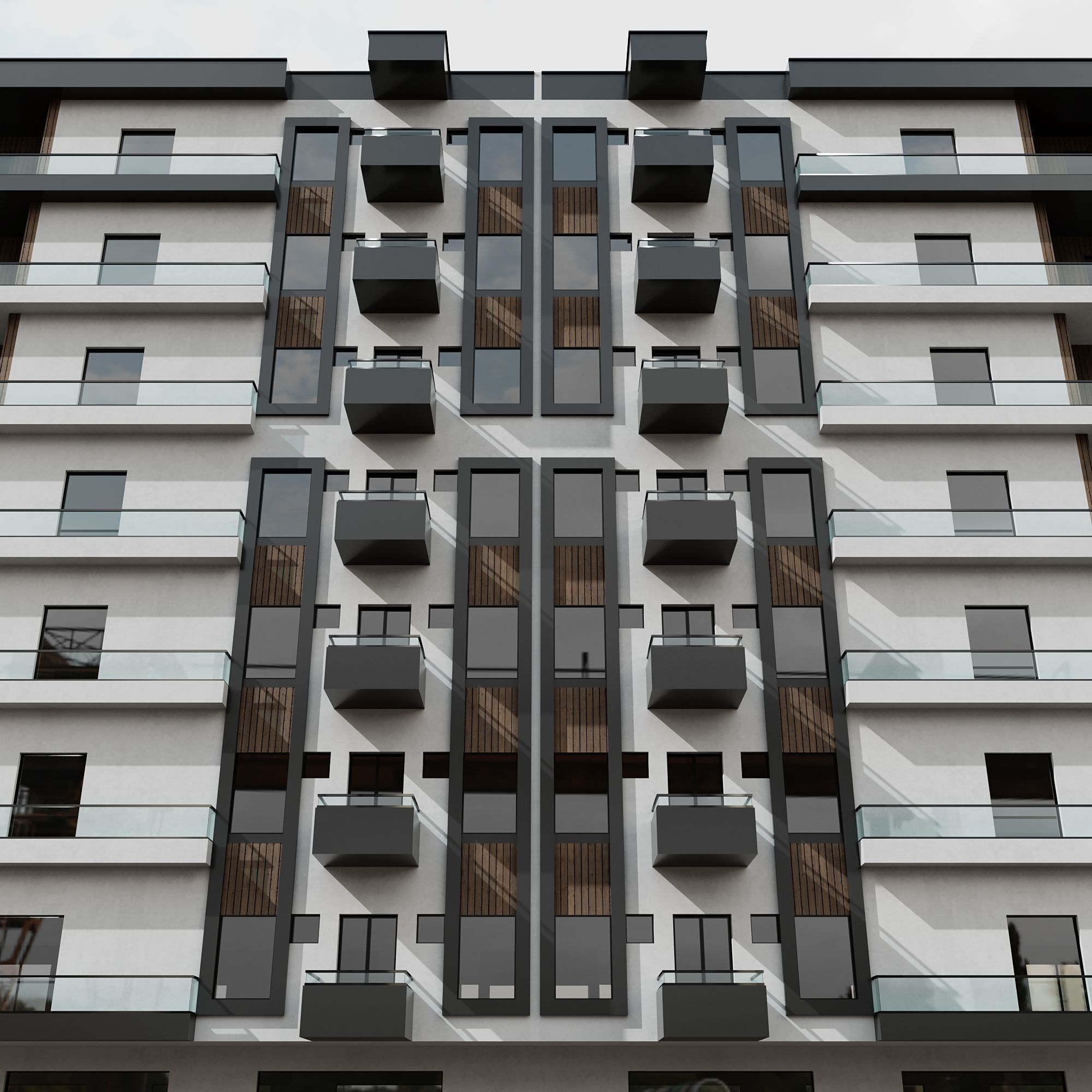 RESIDENTIAL BUILDING NO86 A 3D model_3