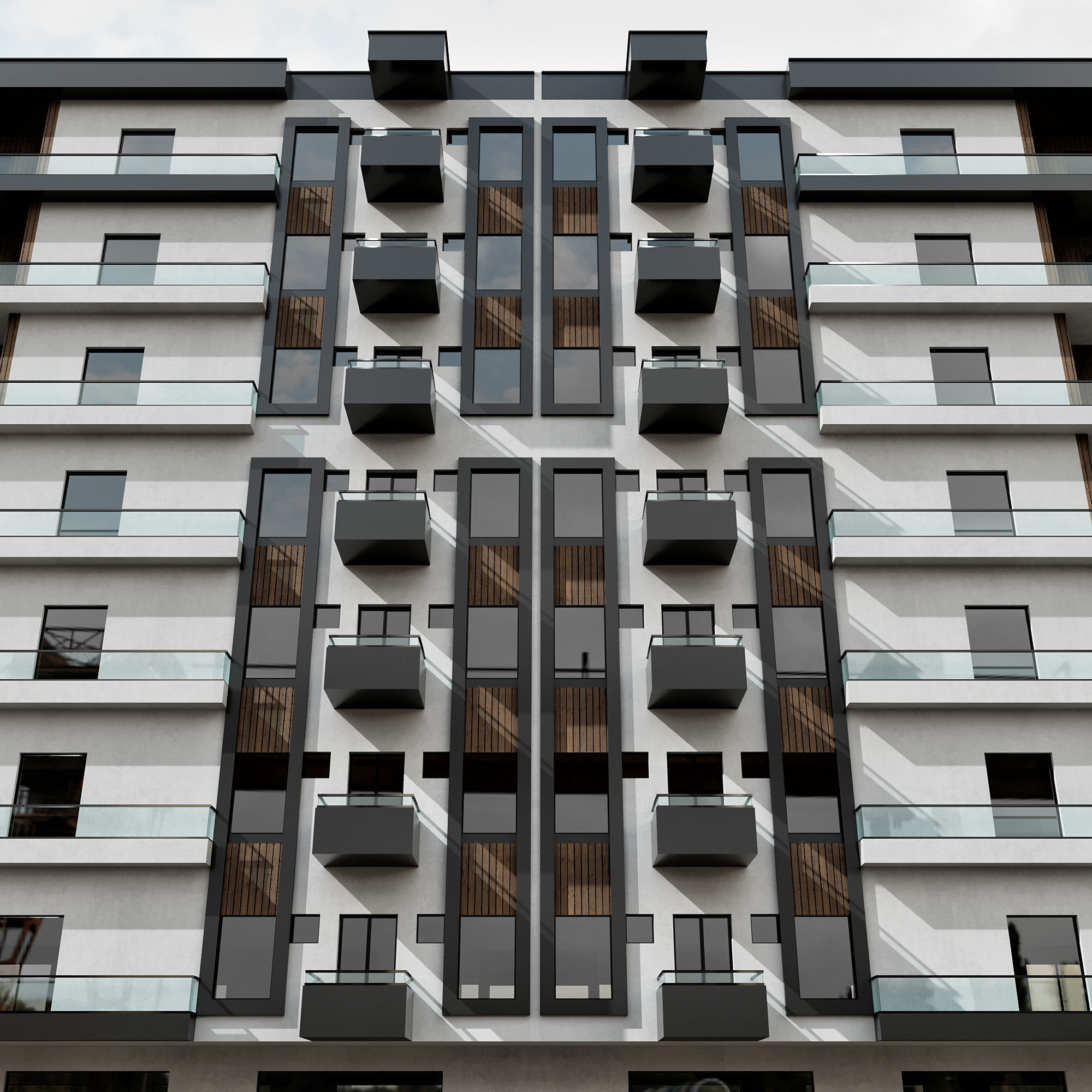 RESIDENTIAL BUILDING NO86 A 3D model_8