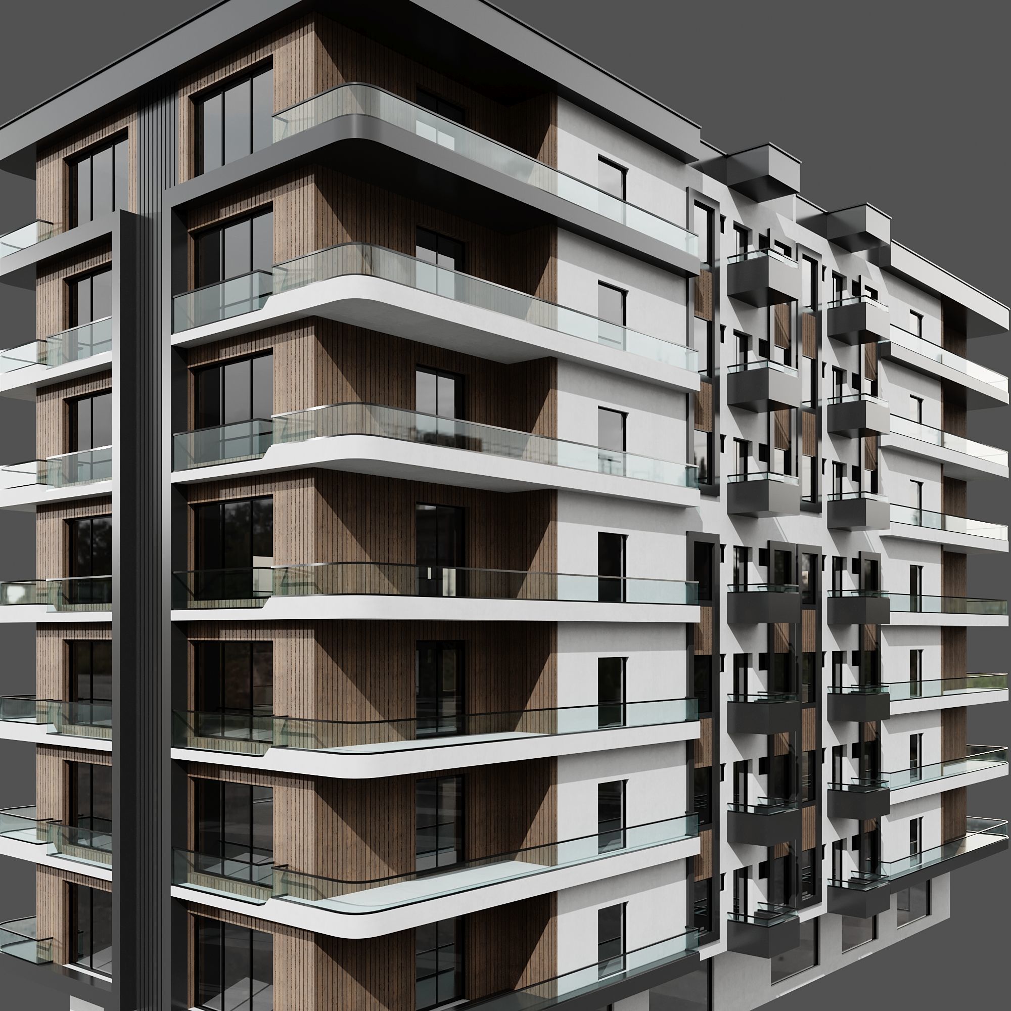RESIDENTIAL BUILDING NO86 A 3D model_1