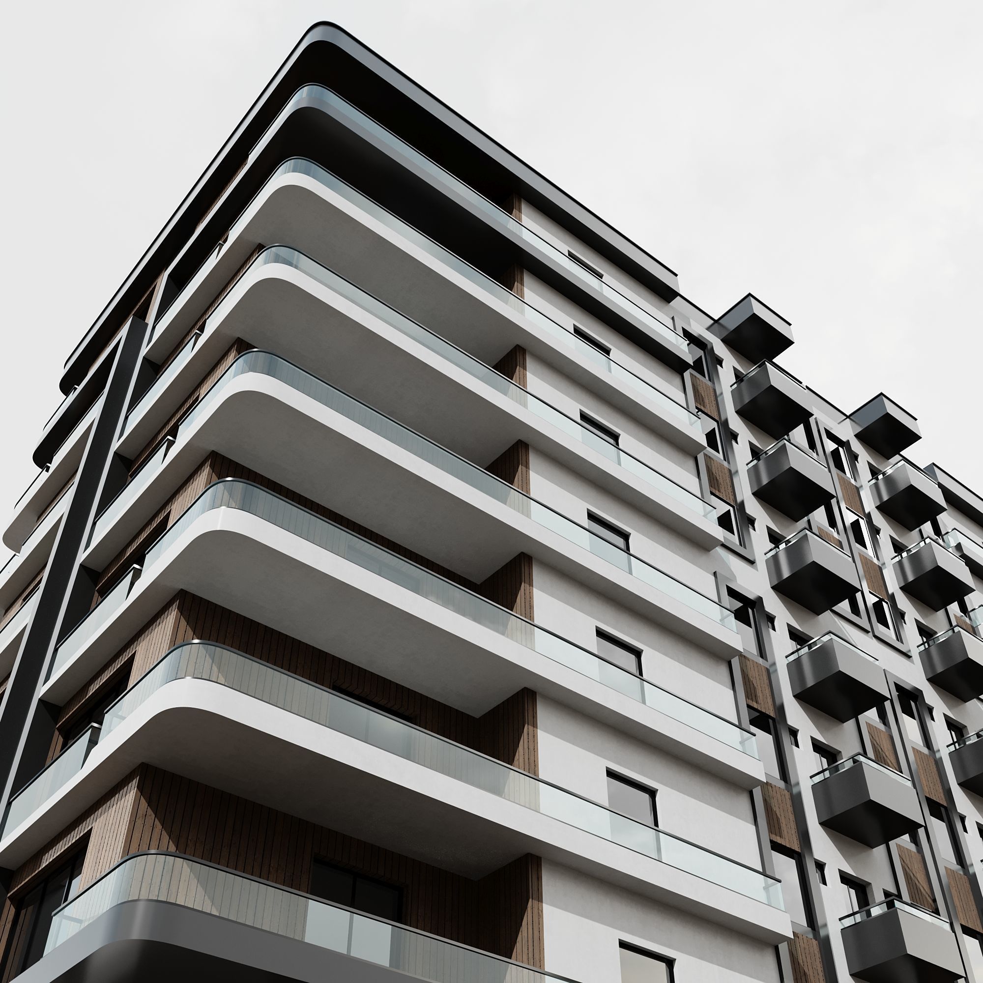 RESIDENTIAL BUILDING NO86 A 3D model_2