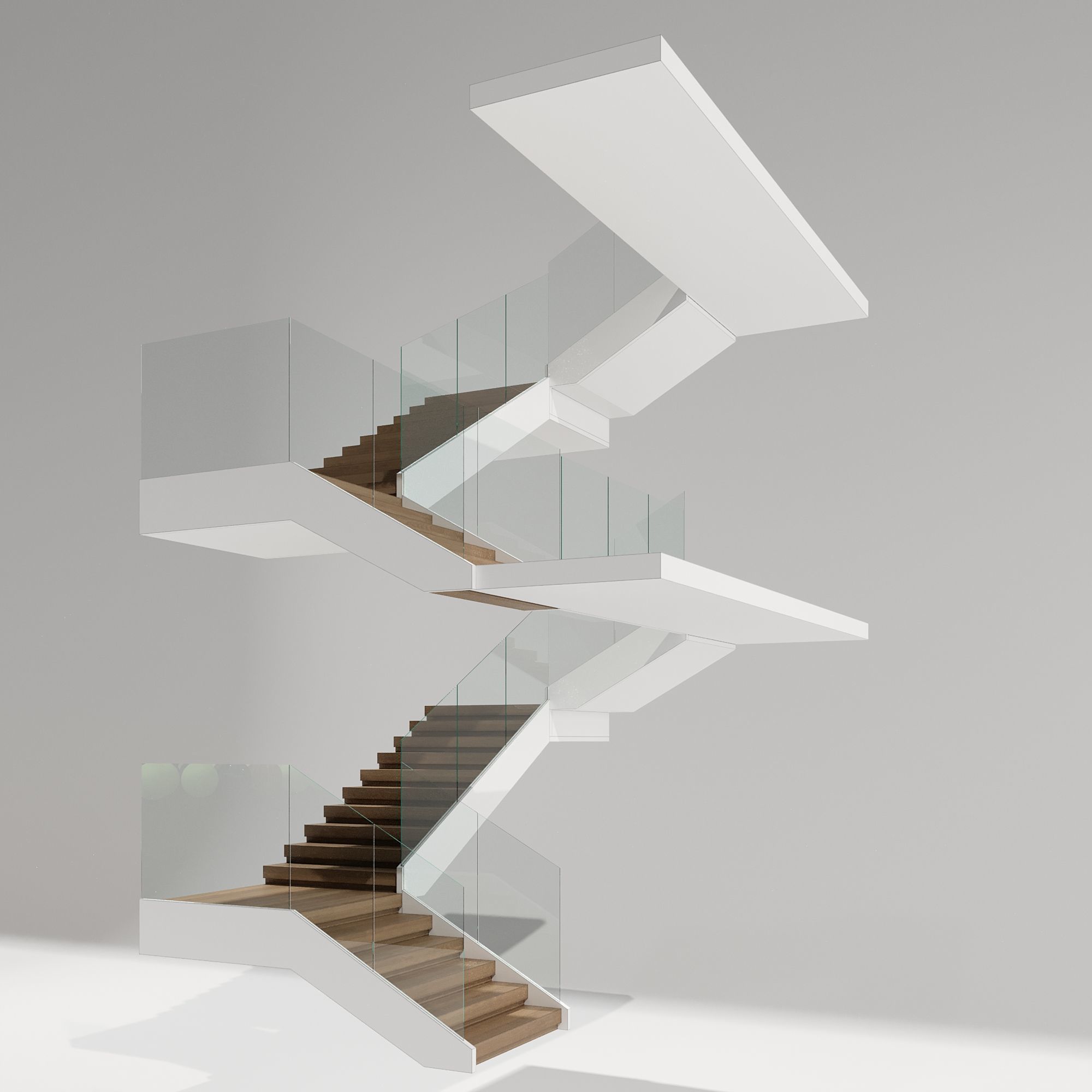 STAIR NO46 A 3D model_6