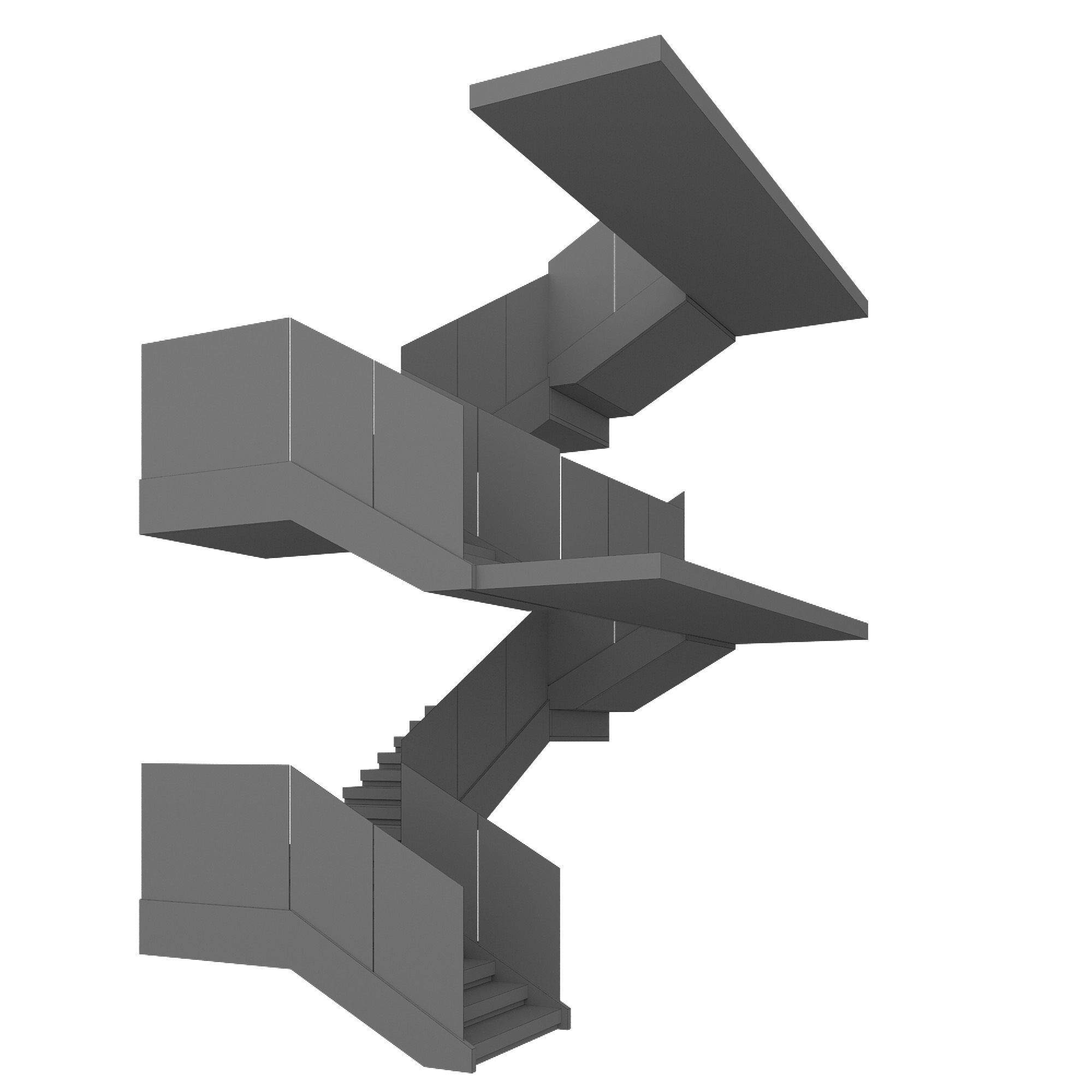 STAIR NO46 A 3D model_11