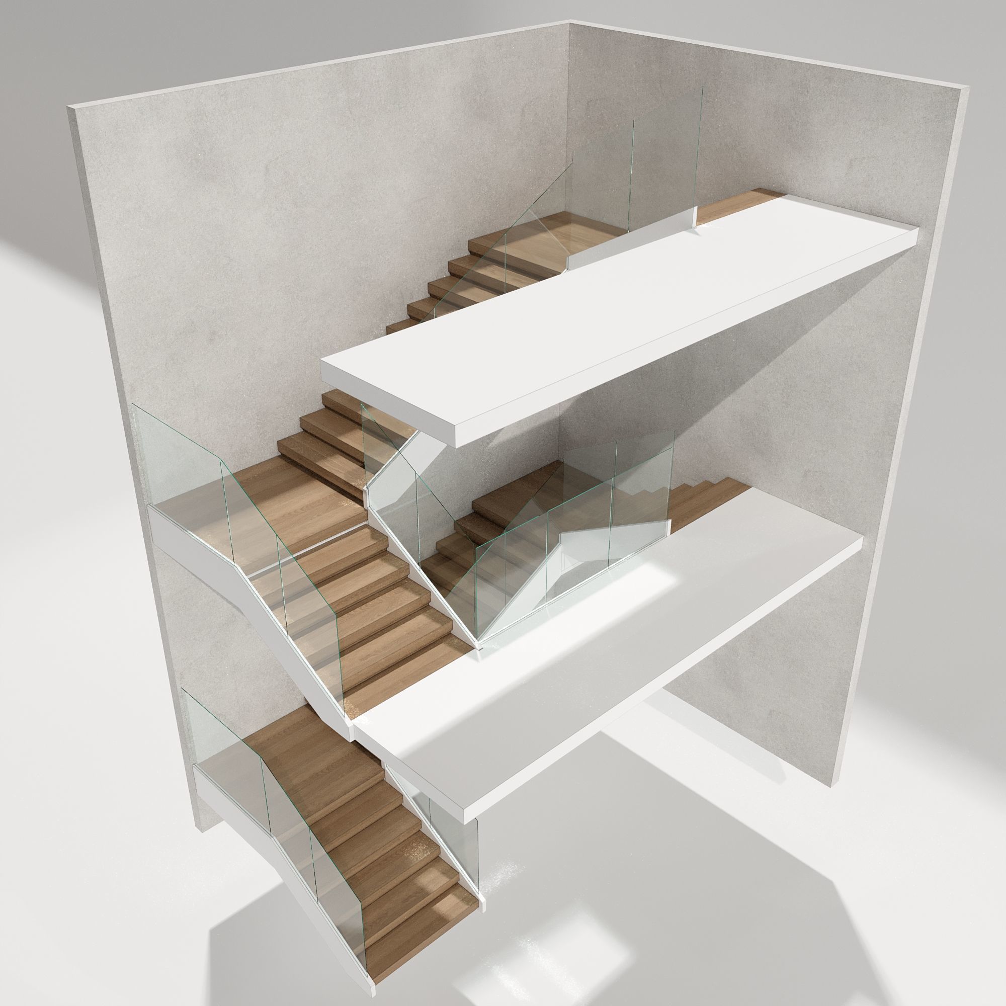 STAIR NO46 A 3D model_1