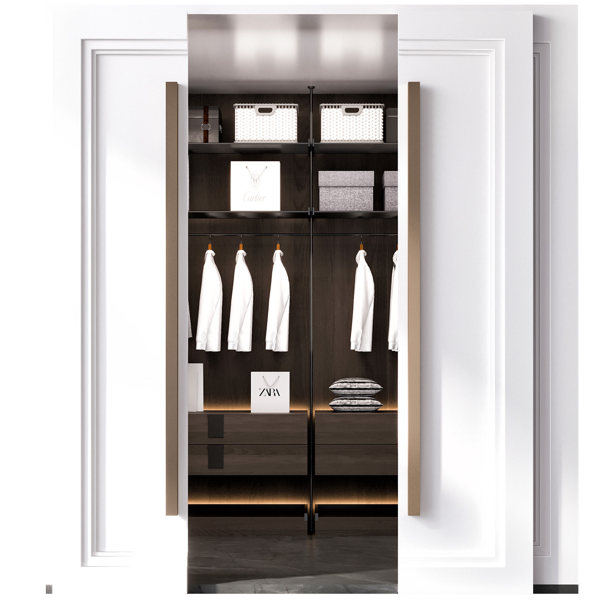 WARDROBE NO64 A 3D model_5